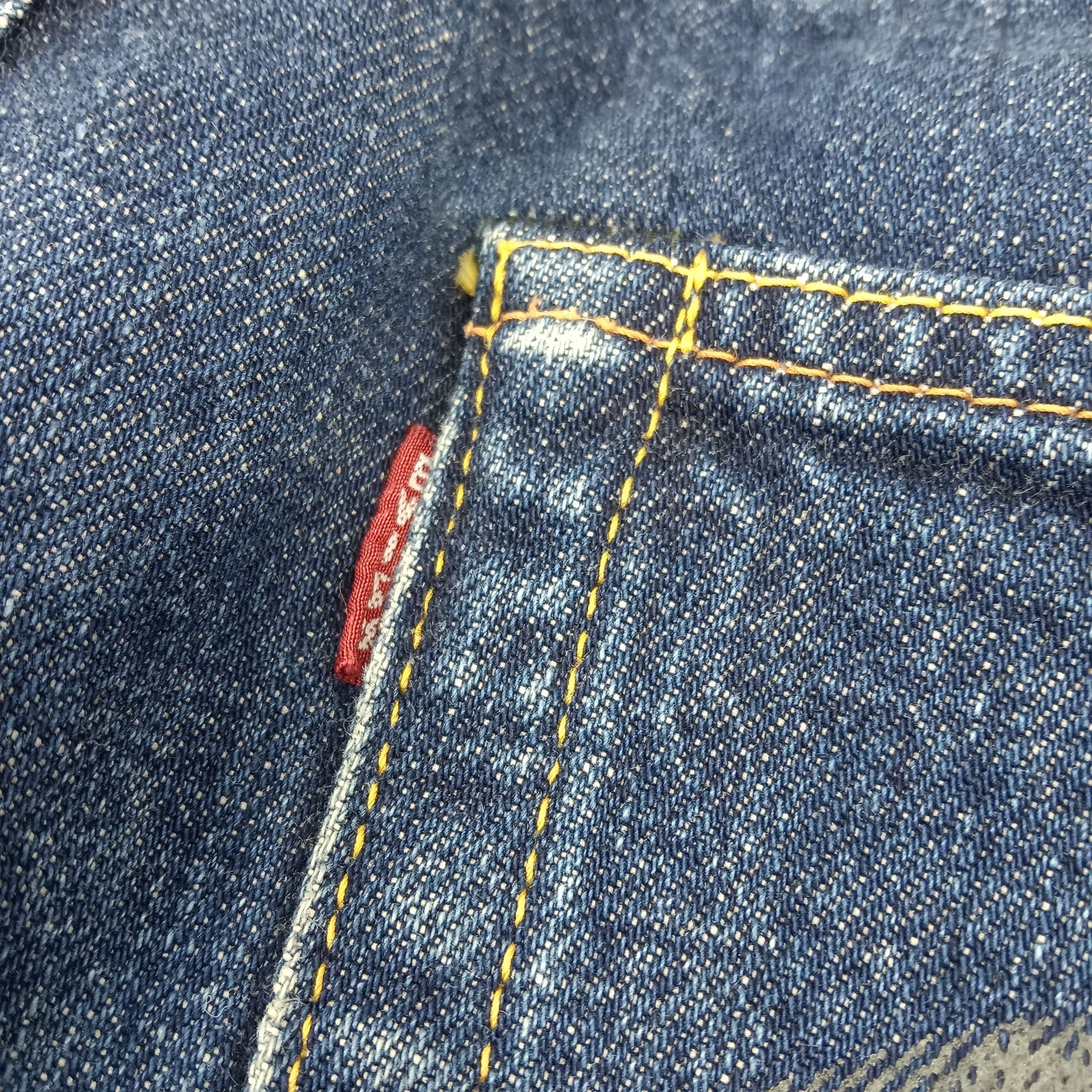 Evisu × Japanese Brand × Vintage Evisu Japanese Brand Daicock Custom Art Denim Jeans Size US 31 - 4 Thumbnail