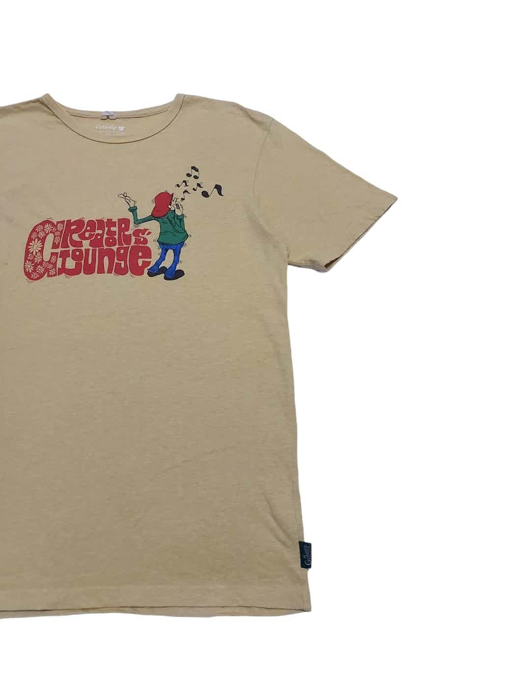 Japanese Brand × go slow caravan Rare! Go Hemp Japanese Brand Streetwear Graphic Tee Size US M / EU 48-50 / 2 - 2 Thumbnail