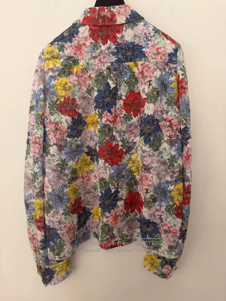 Chanel Chanel 24s colourful floral lace hollow full-print logo lo Size XS / US 0-2 / IT 36-38 - 2 Thumbnail
