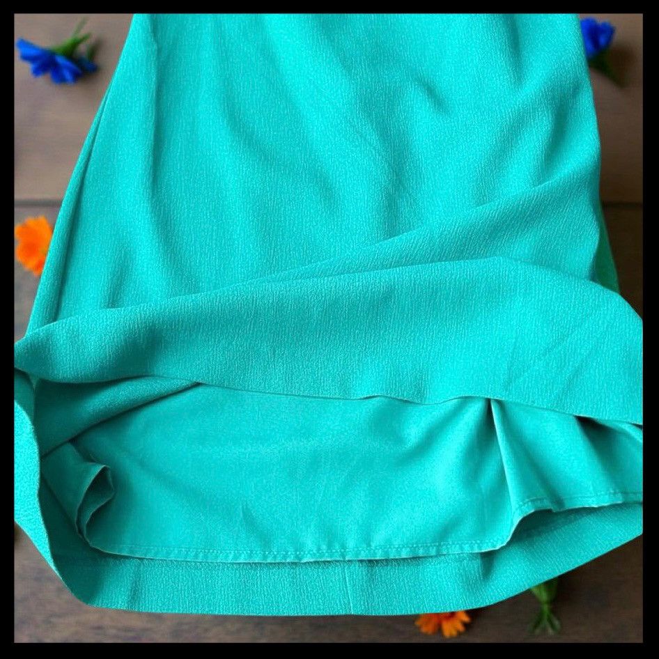 Other Charles Henry XS Teal Off Shoulder Dress Size XS / US 0-2 / IT 36-38 - 6 Thumbnail