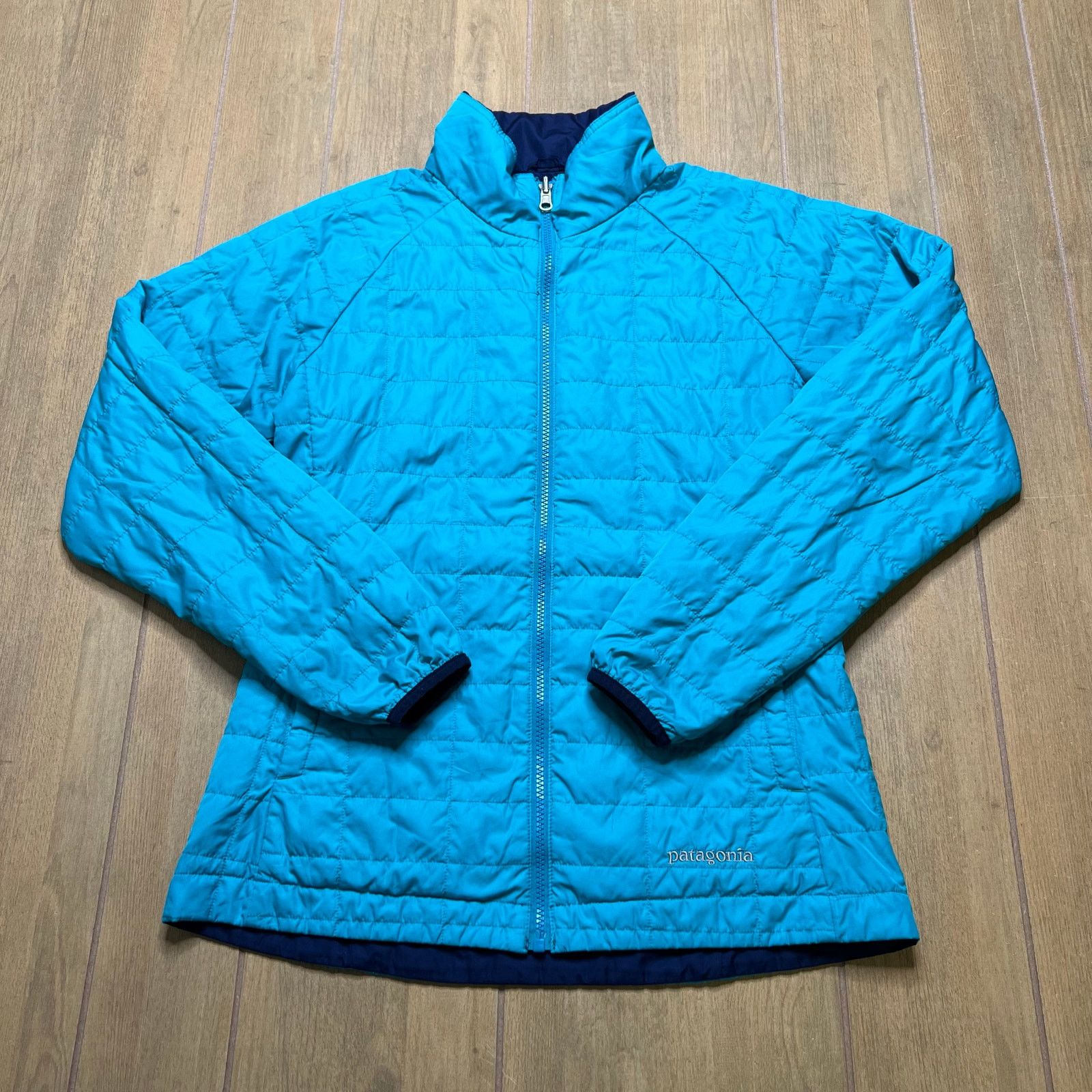 Patagonia Patagonia Jacket Womens Sz M/L Full Zip Reversible Blue Size M / US 6-8 / IT 42-44 - 8 Thumbnail