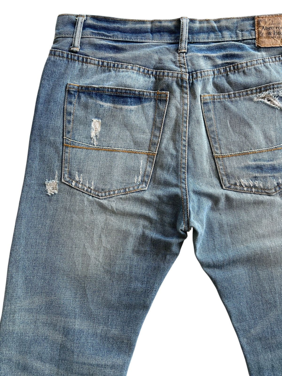 Abercrombie & Fitch Vintage Abercrombie & Fitch New York Distressed Denim Size US 34 / EU 50 - 8 Thumbnail