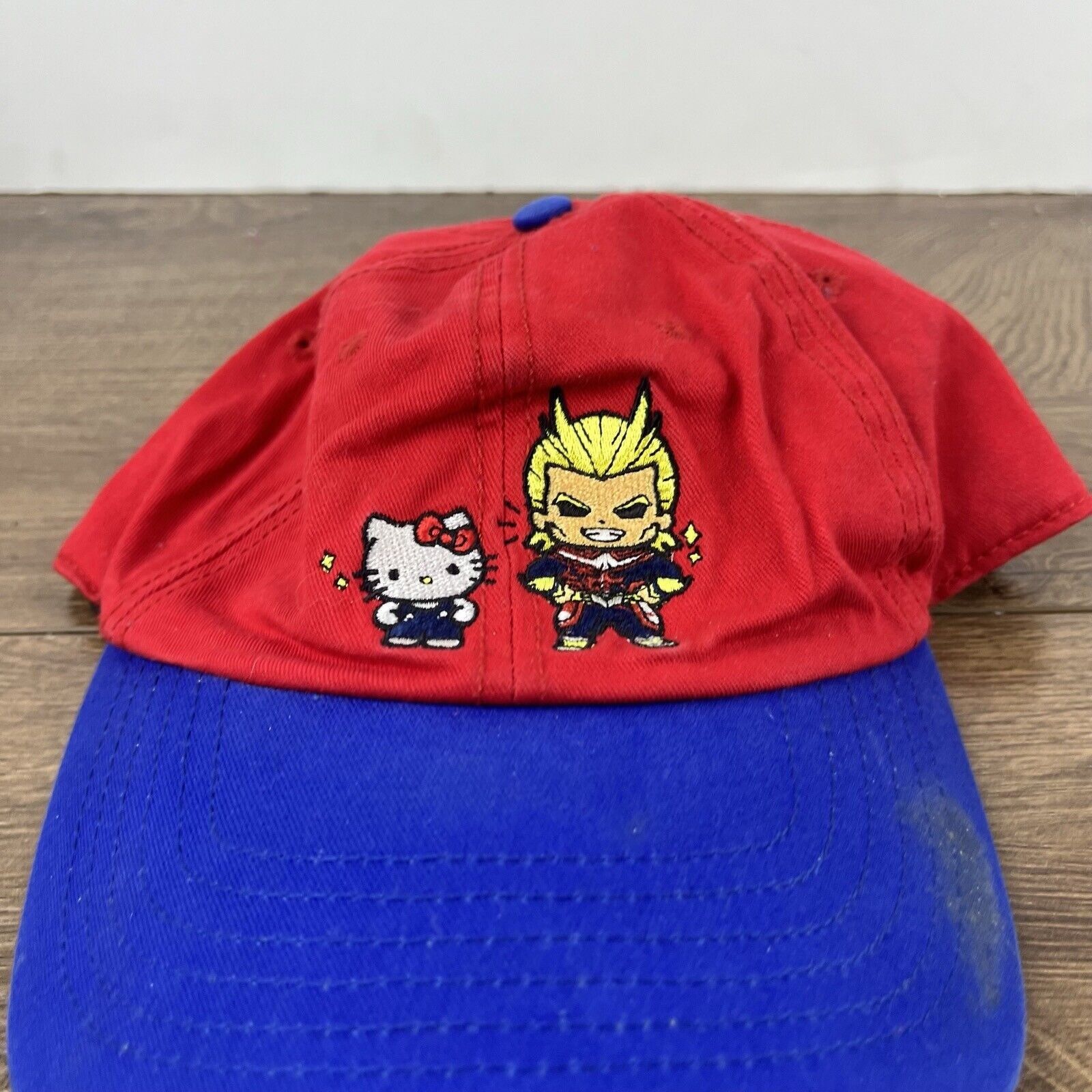Other Super Hero Kitty Hat Red Cap Adjustable Hat Red Adult Fit Ha Size ONE SIZE - 5 Thumbnail