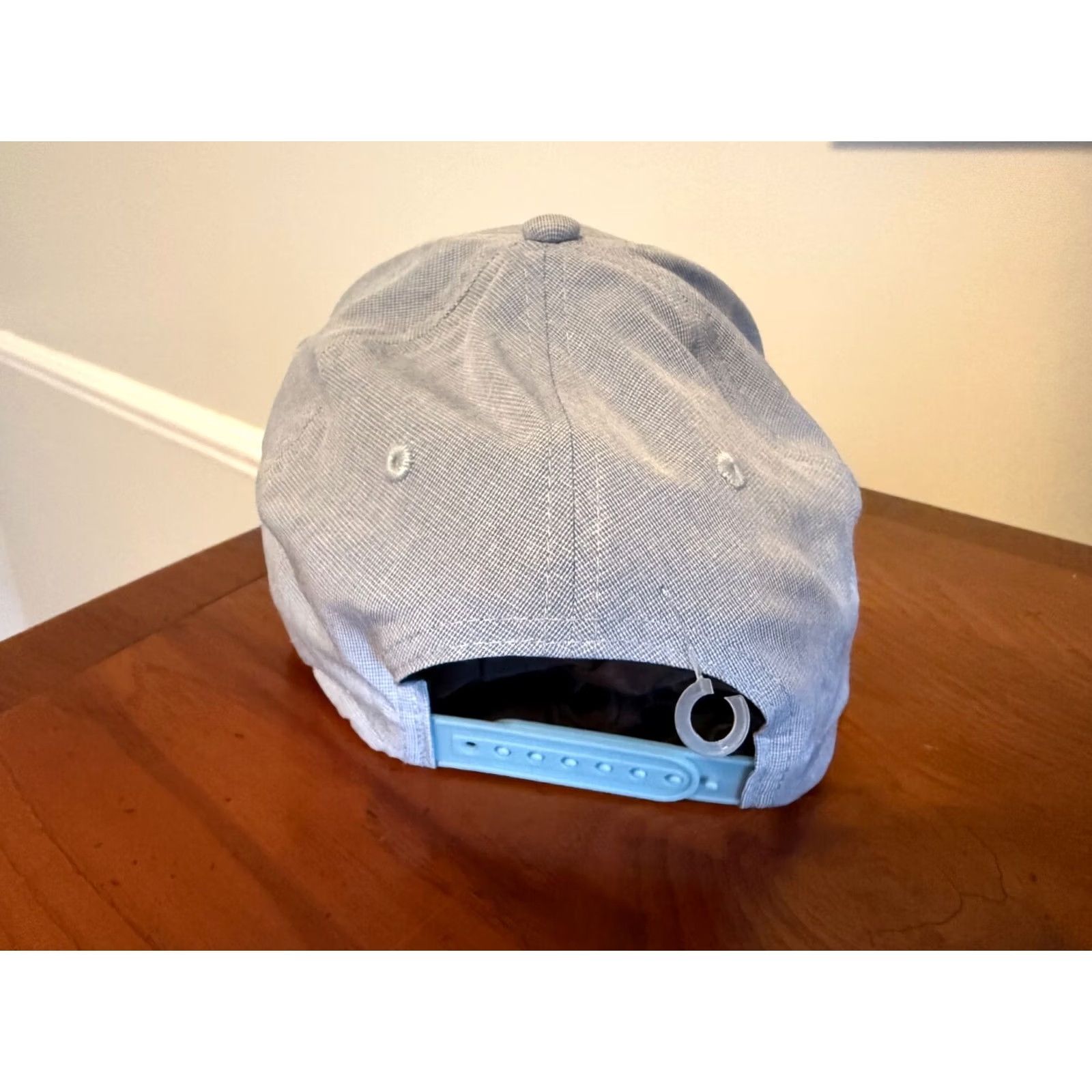TravisMathew Travis Mathew Hat Light Blue Golf Embroidered Cap Snapback M Logo Mens Adjustable One Size Blue Sports Size ONE SIZE - 3 Thumbnail
