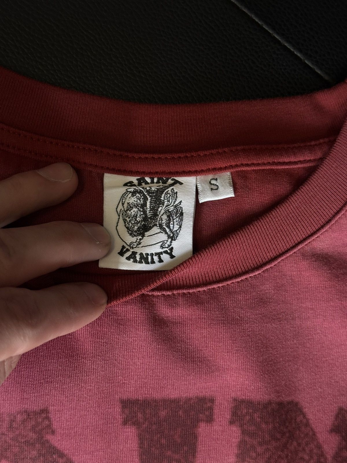 Saint Vanity Saint Vanity UNRELEASED Tee Shirt Logo Red Size Small (NEW) Size US S / EU 44-46 / 1 - 6 Thumbnail