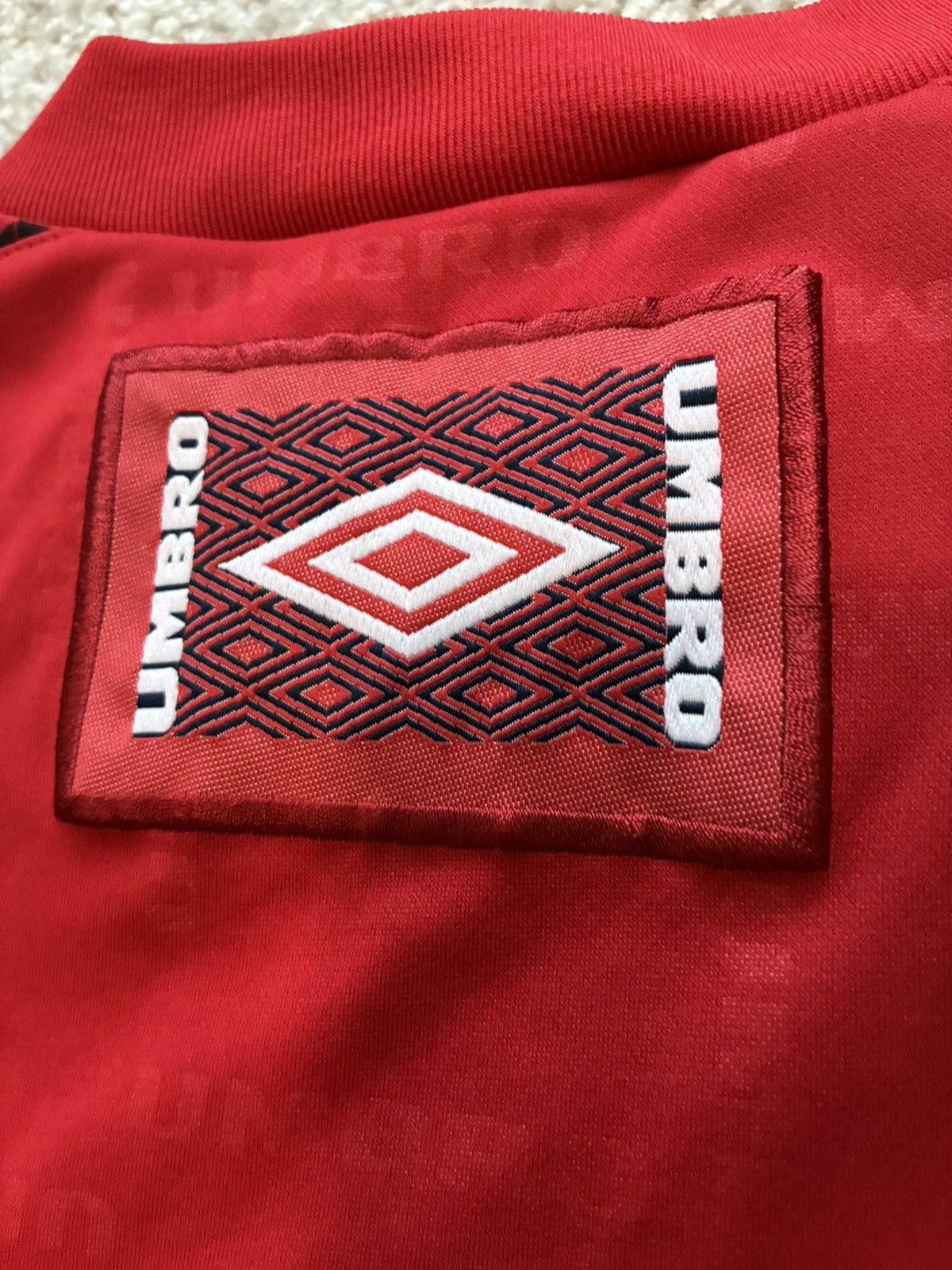 Umbro 90s Manchester United Training Kit Size US L / EU 52-54 / 3 - 10 Thumbnail