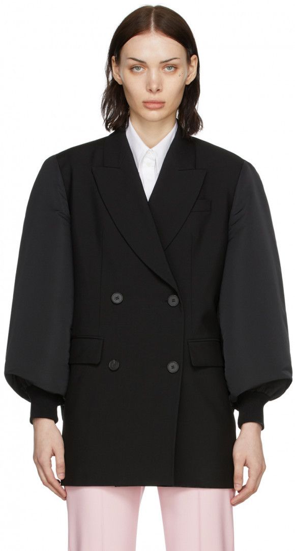 Alexander McQueen o1y0225 Coat in Black Size XS / US 0-2 / IT 36-38 - 1 Preview