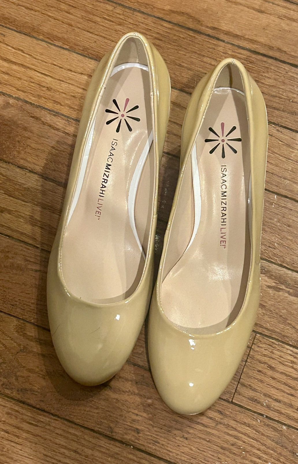 Isaac Mizrahi Isaac Mizrahi Kourtney Camel Patent Leather Size US 7 / IT 37 - 2 Thumbnail