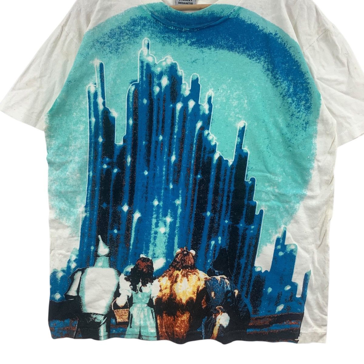 Vintage Vintage 1992 STANLEY DESANTIS WIZARD OZ Hand Print Tee Shirt Size US L / EU 52-54 / 3 - 5 Thumbnail