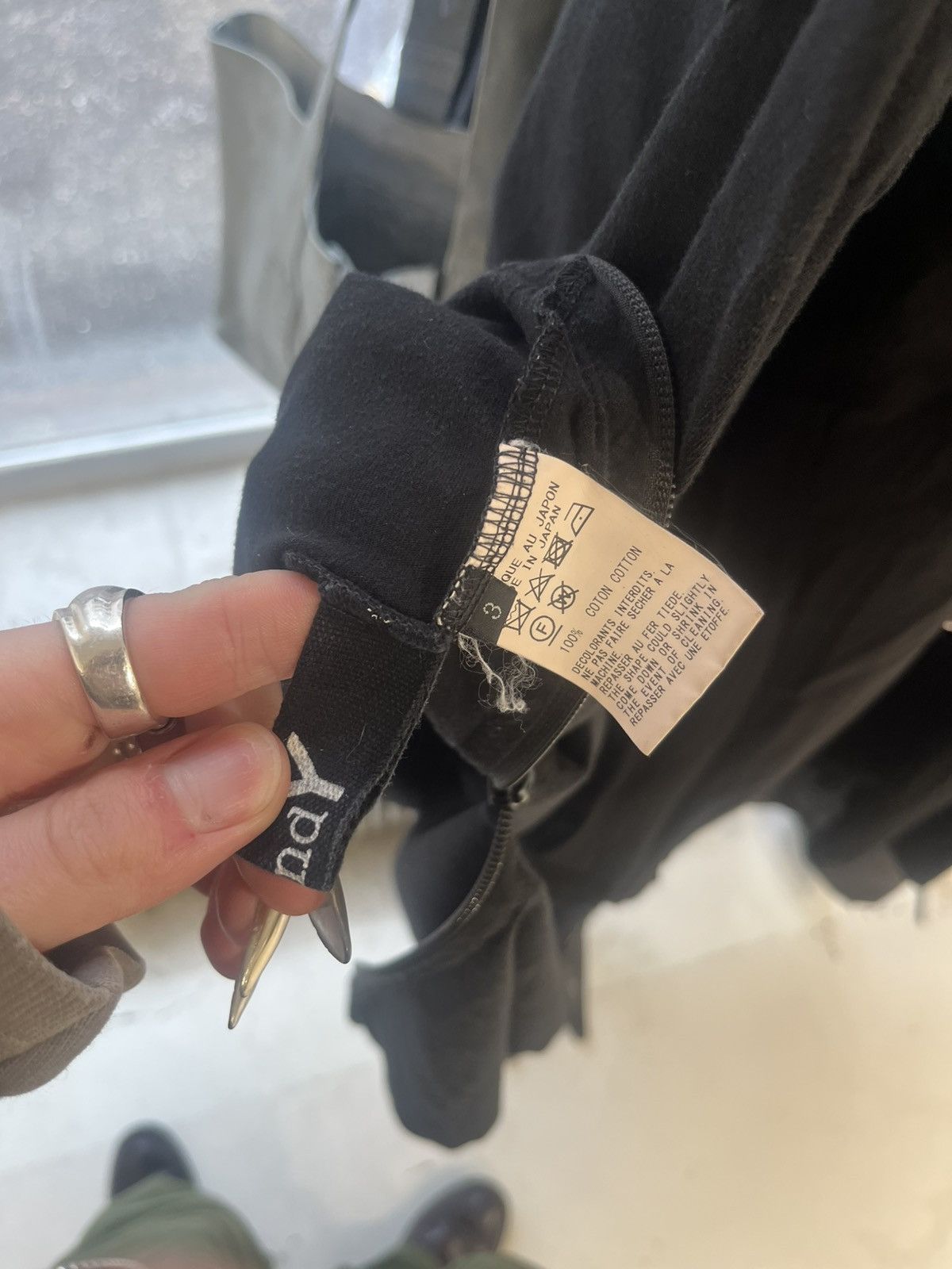 Yohji Yamamoto Ground Y spiral zip T Size US L / EU 52-54 / 3 - 3 Thumbnail