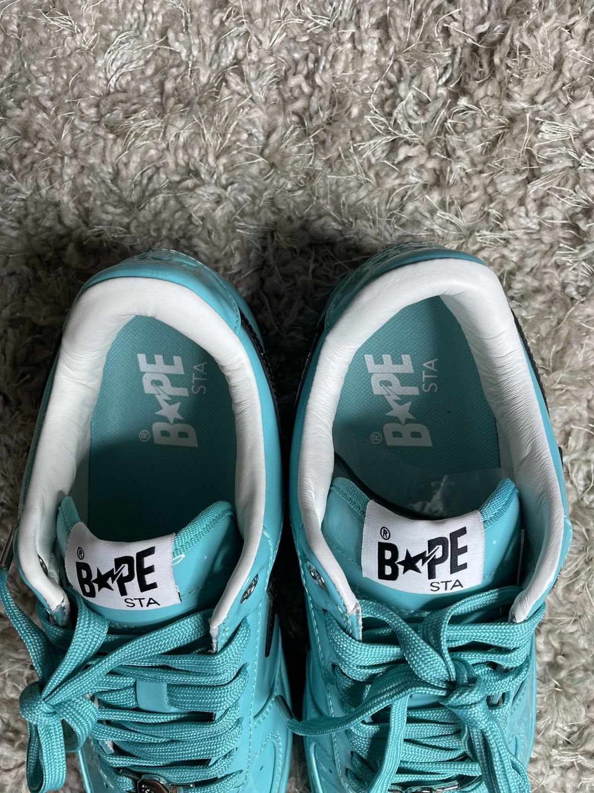 Bape Bapesta #1 M2 Blue/Turquoise Size US 9 / EU 42 - 6 Thumbnail