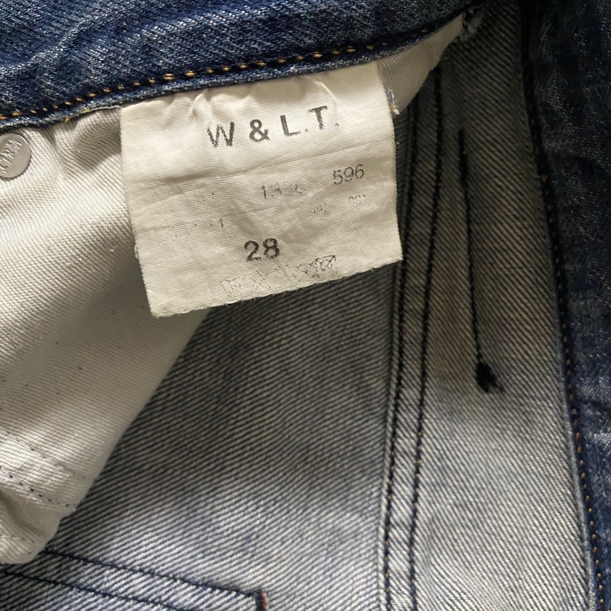 Walter Van Beirendonck 2000's W&LT OG Asymetrical Zipper Jeans Size US 28 / EU 44 - 12 Thumbnail
