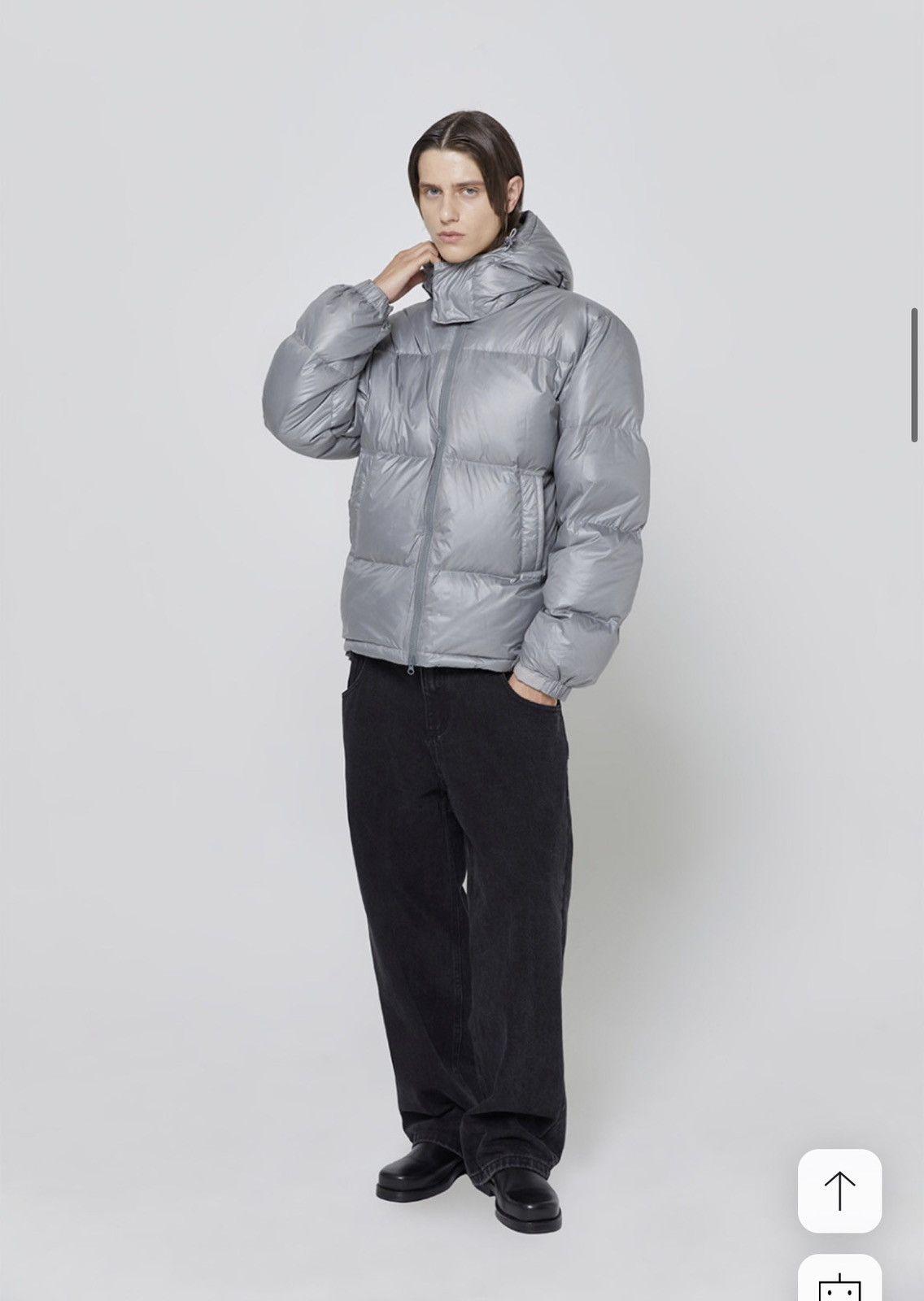 Other Millo Archive Detachable Down Padded Jacket Size M / US 6-8 / IT 42-44 - 4 Thumbnail
