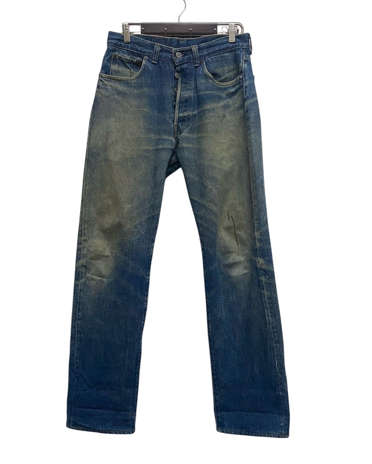 Levi's × Levi's Vintage Clothing Rare Early 80's Vintage 501 Levis Button Jeans Single Stitch Size US 31 - 1 Thumbnail