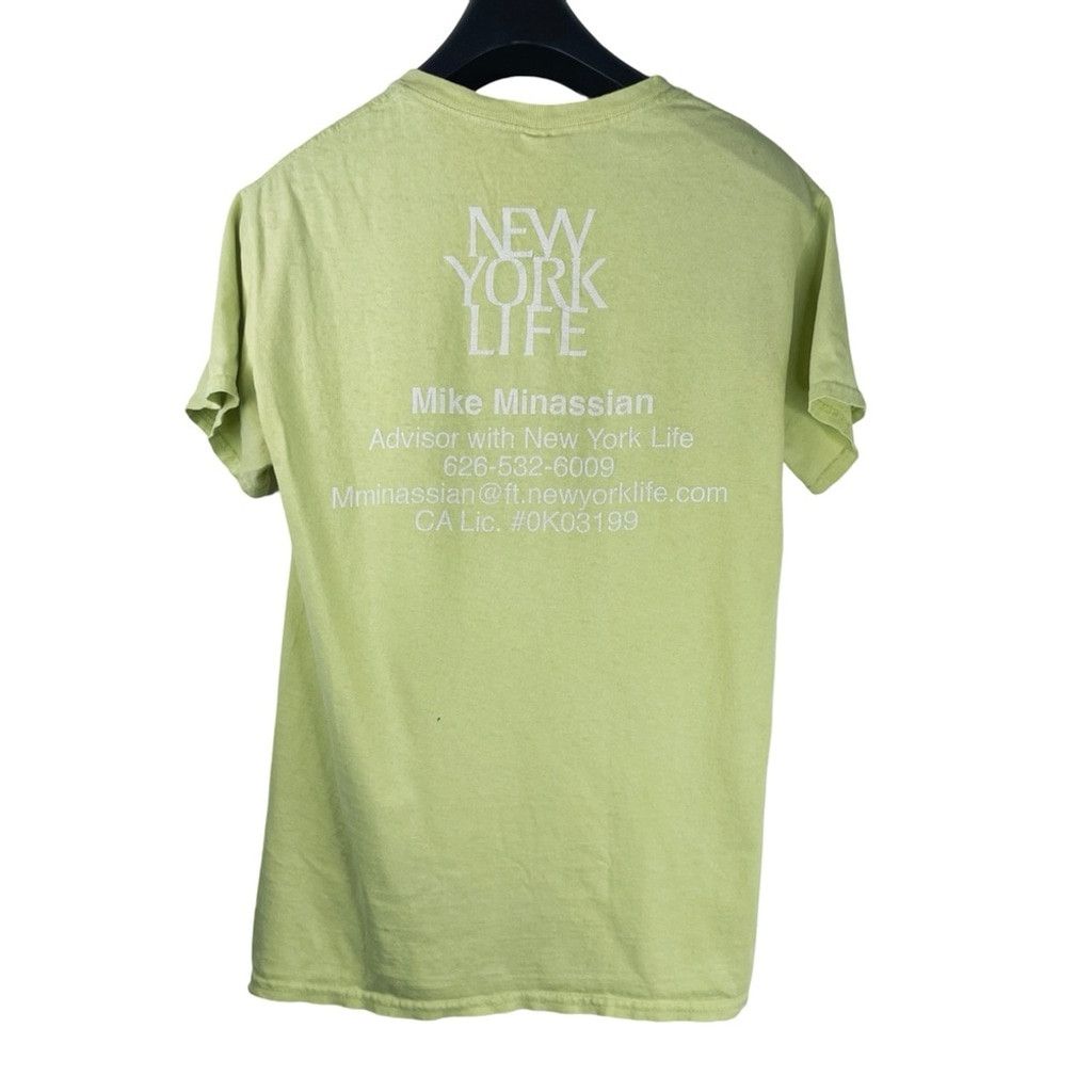 Gildan GILDAN NEW YORK LIFE Women’s Lime Green T-shirt Graphic S Size S / US 4 / IT 40 - 4 Thumbnail