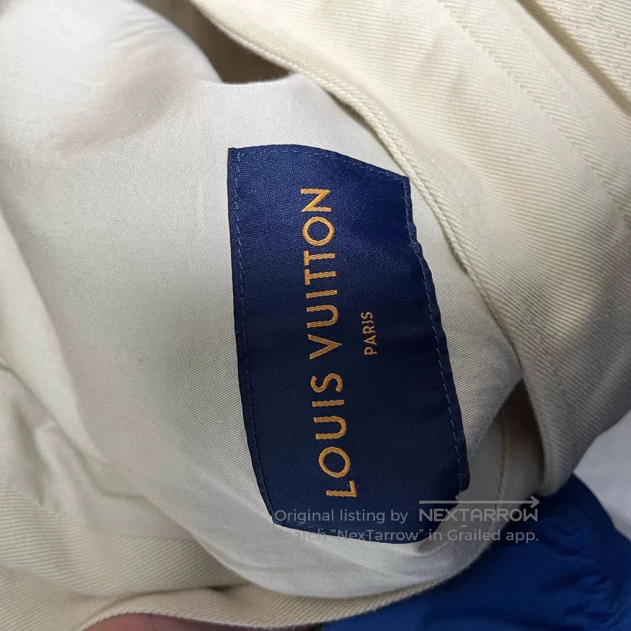 Louis Vuitton Louis Vuitton Shearling Collar Jacket N1503. Size US L / EU 52-54 / 3 - 3 Thumbnail