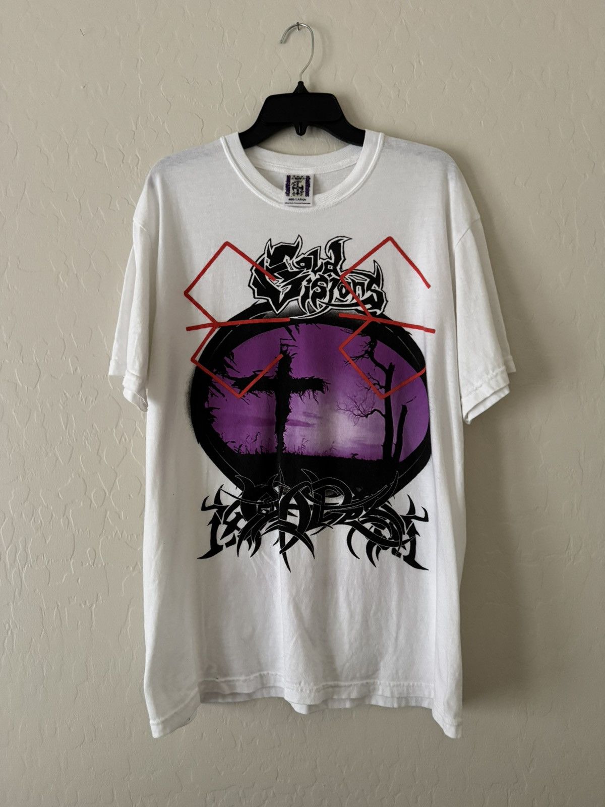 Drain Gang × Sad Boys Bladee LA EXCLUSIVE Rare Golden God Tee Size US L / EU 52-54 / 3 - 1 Thumbnail