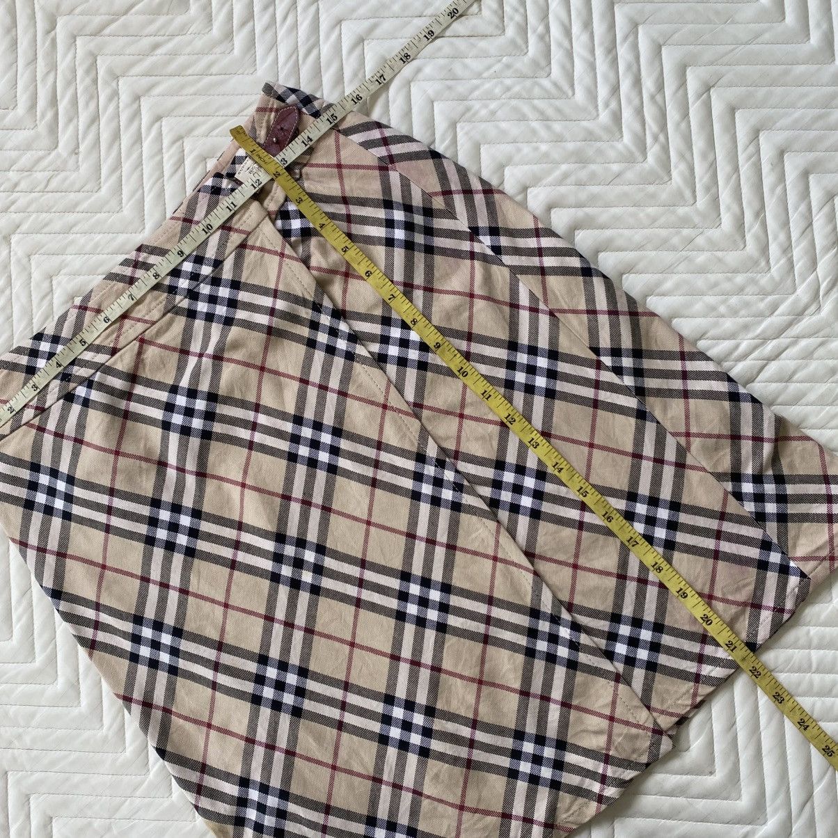 Burberry Burberry Blue Label Women’s Wrap Skirt – Made in Japan Size 31" - 3 Thumbnail