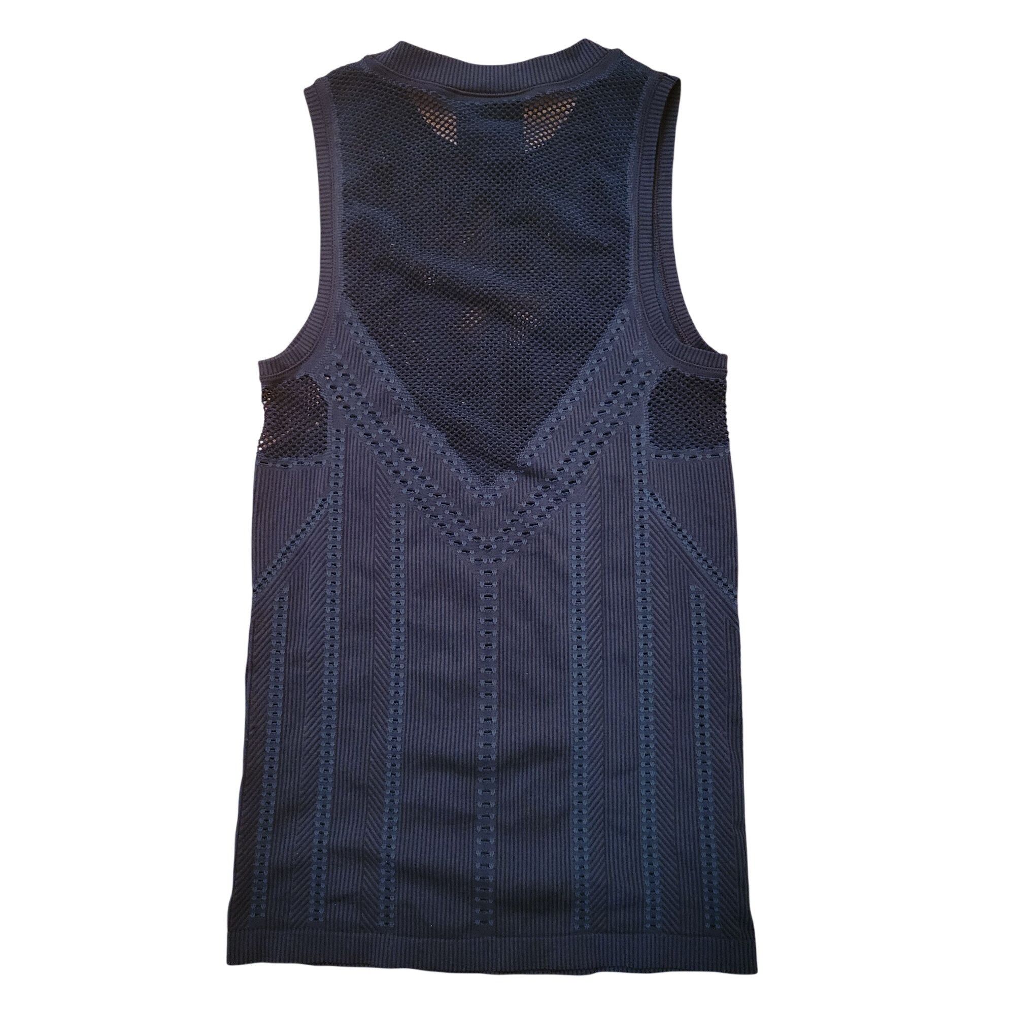 Athleta Athleta XS Teal Black Seamless Knit Performance OXYGEN Two T Size XS / US 0-2 / IT 36-38 - 2 Thumbnail