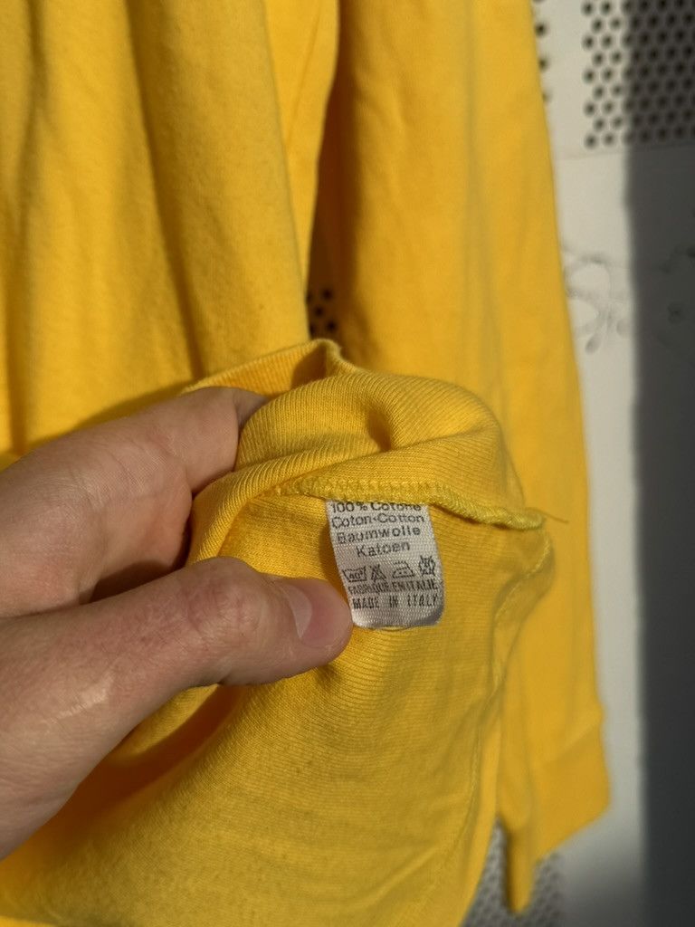 Vintage Vintage Fiat 500 Abarth Long Sleeve Yellow L Size US L / EU 52-54 / 3 - 6 Thumbnail