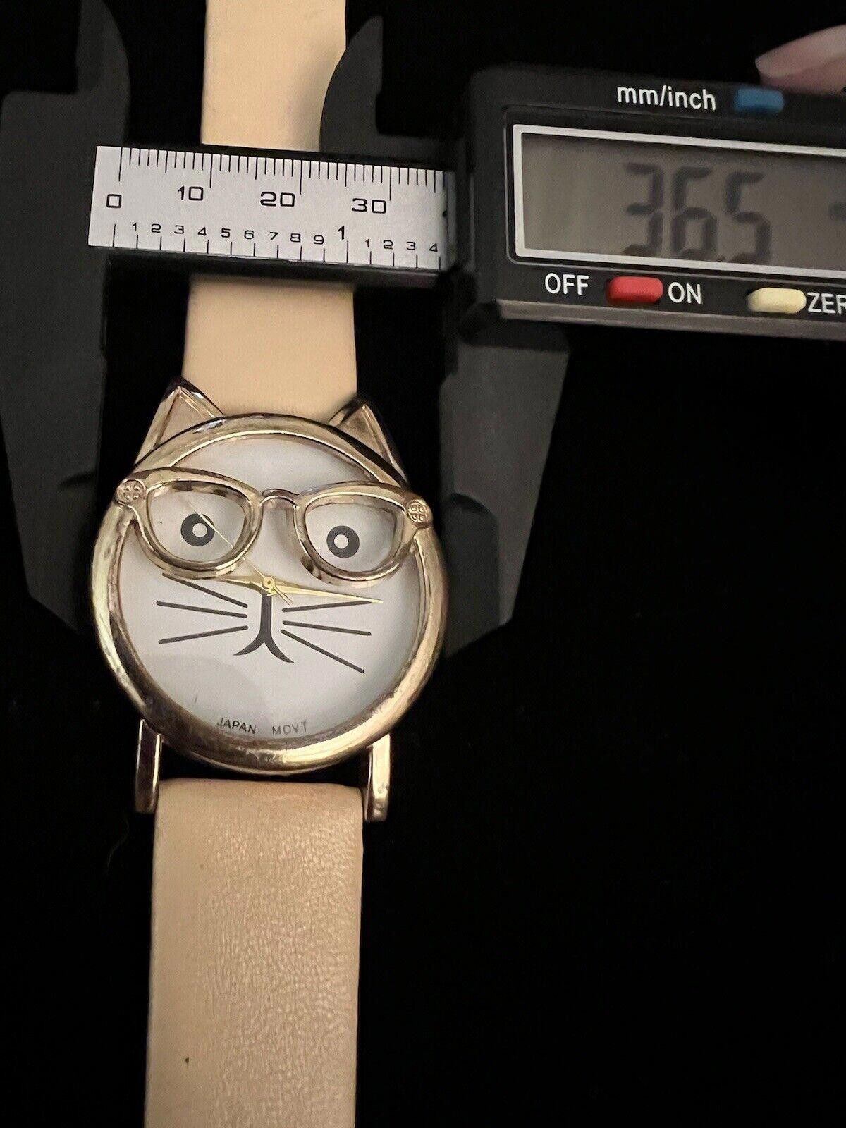 Designer Super Cute Cat Watch Size ONE SIZE - 2 Thumbnail