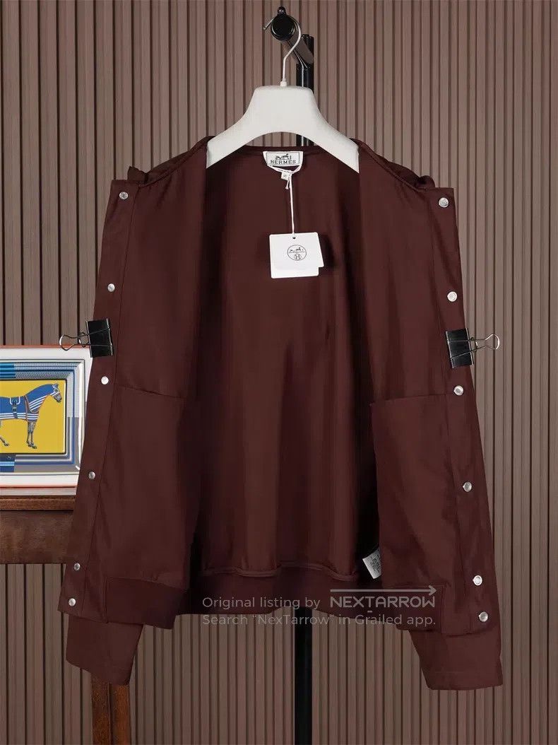Hermes Hermes Fashion Hooded Jacket Size US S / EU 44-46 / 1 - 4 Thumbnail