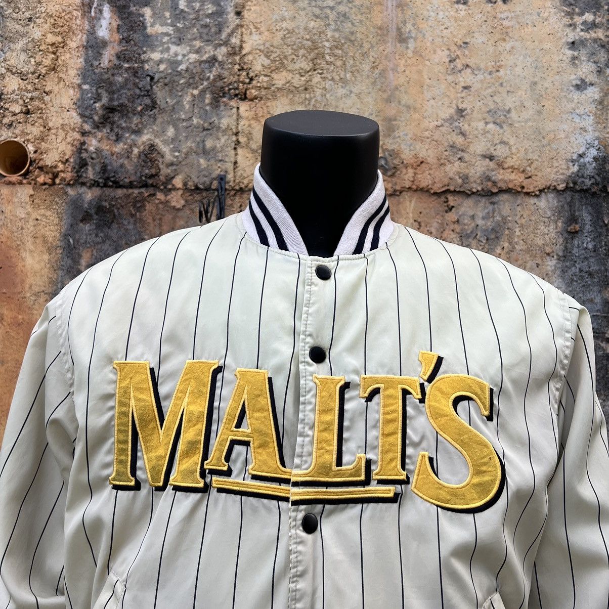Vintage Vintage Malts Reversible Varsity Jacket Spell out Big Logo Size US M / EU 48-50 / 2 - 9 Thumbnail