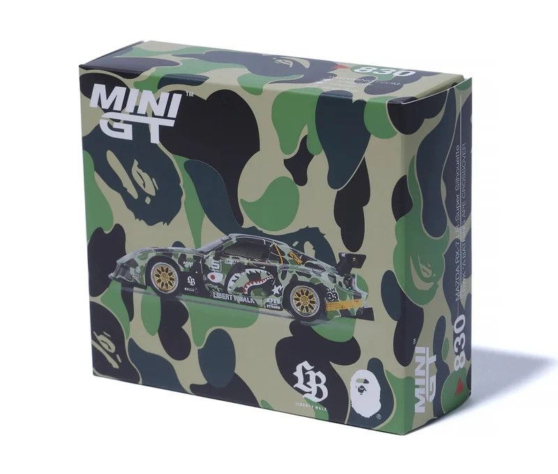 Bape Bape LBWK Mini GT RX7 1/64 Size ONE SIZE - 4 Thumbnail