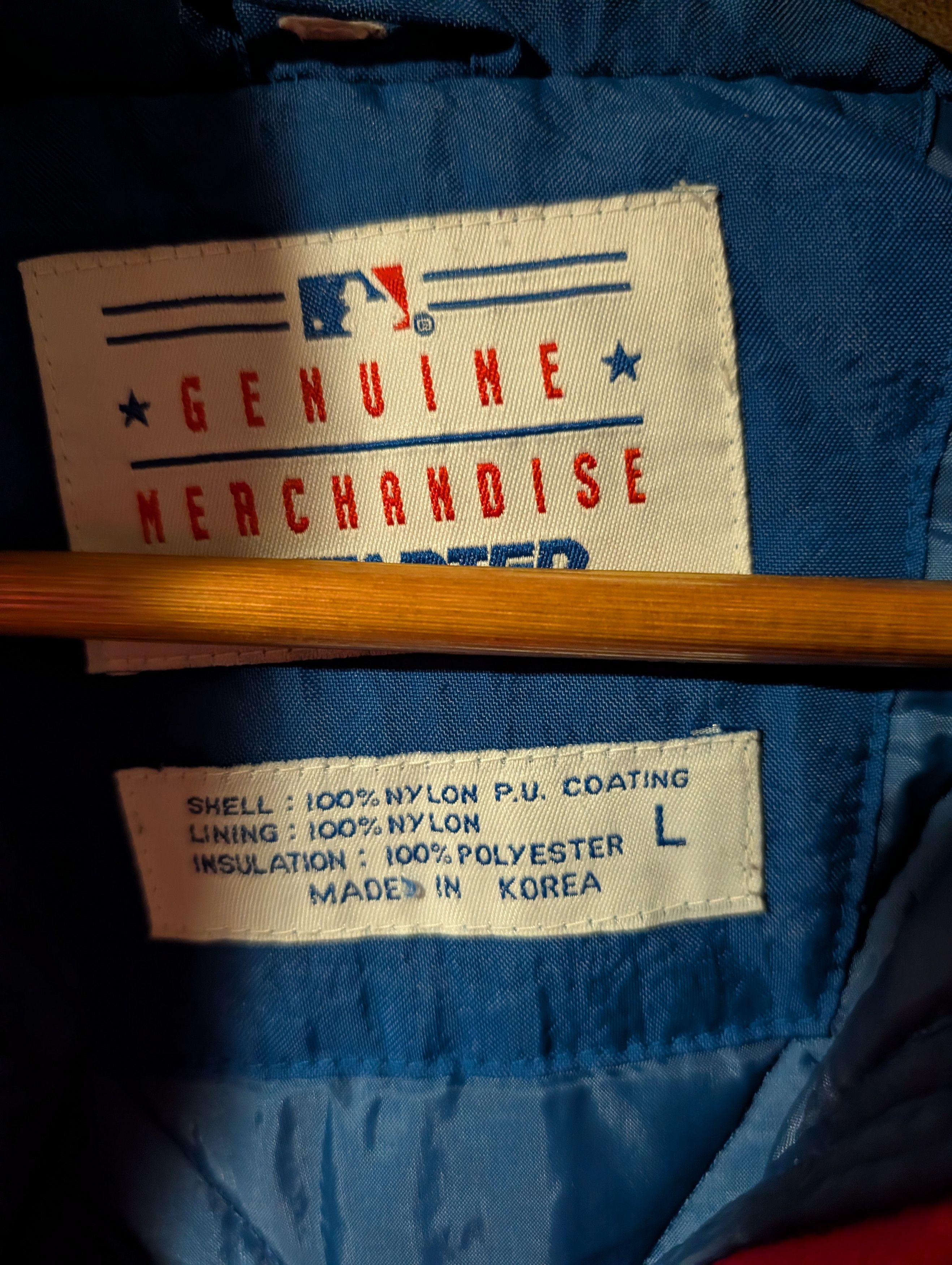 MLB Vintage 90s Philadelphia Phillies Starter Jacket Coat MLB Size US L / EU 52-54 / 3 - 3 Thumbnail