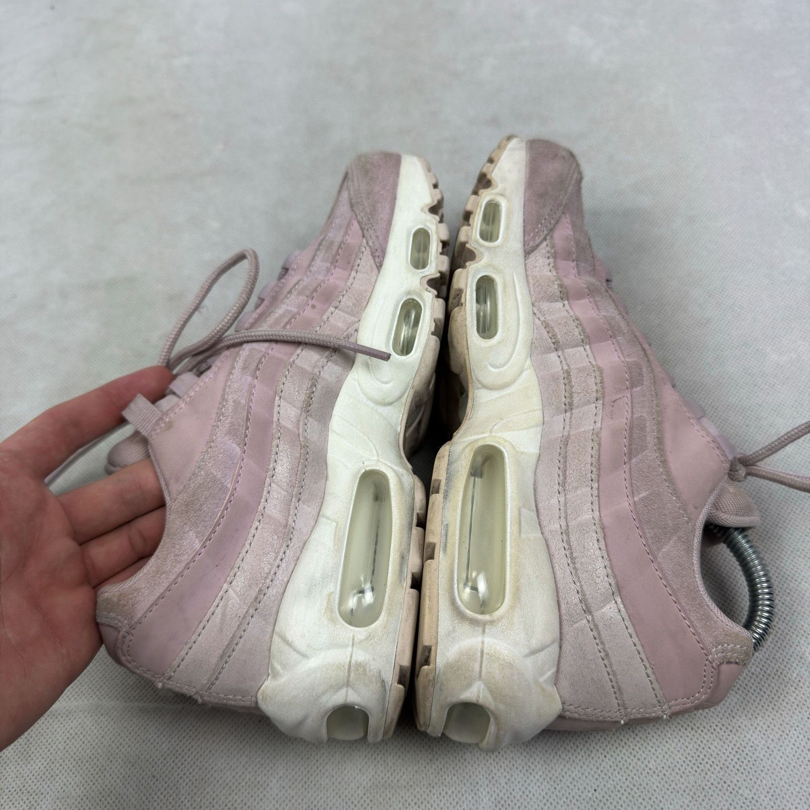 Nike Nike Air Max 95 807443-503 Women's Pink Plum Chalk Shoes 6.5 Size US 6.5 / IT 36.5 - 3 Thumbnail