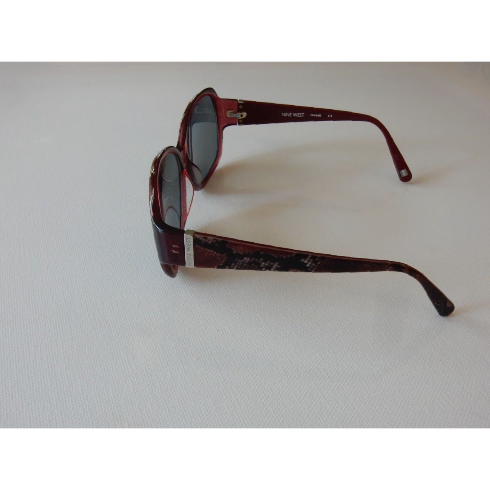 Nine West Nine West Sunglasses FRAMES ONLY 54[]15 125 NW548S 512 Purple Animal Print Womens Space/Frame Wearable Frames Only Size ONE SIZE - 3 Thumbnail