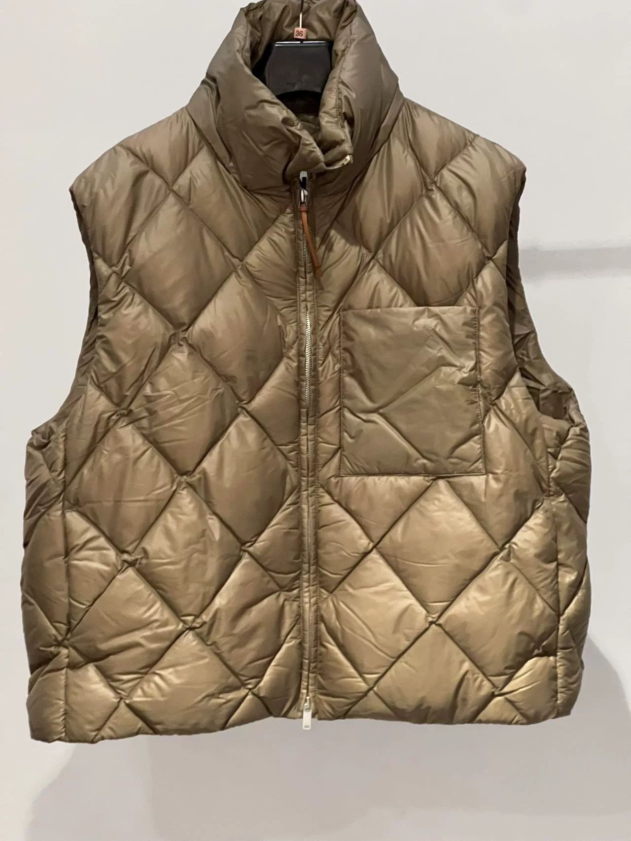 Jil Sander Jil Sander Quilted Down Vest for Women Size M / US 6-8 / IT 42-44 - 1 Thumbnail