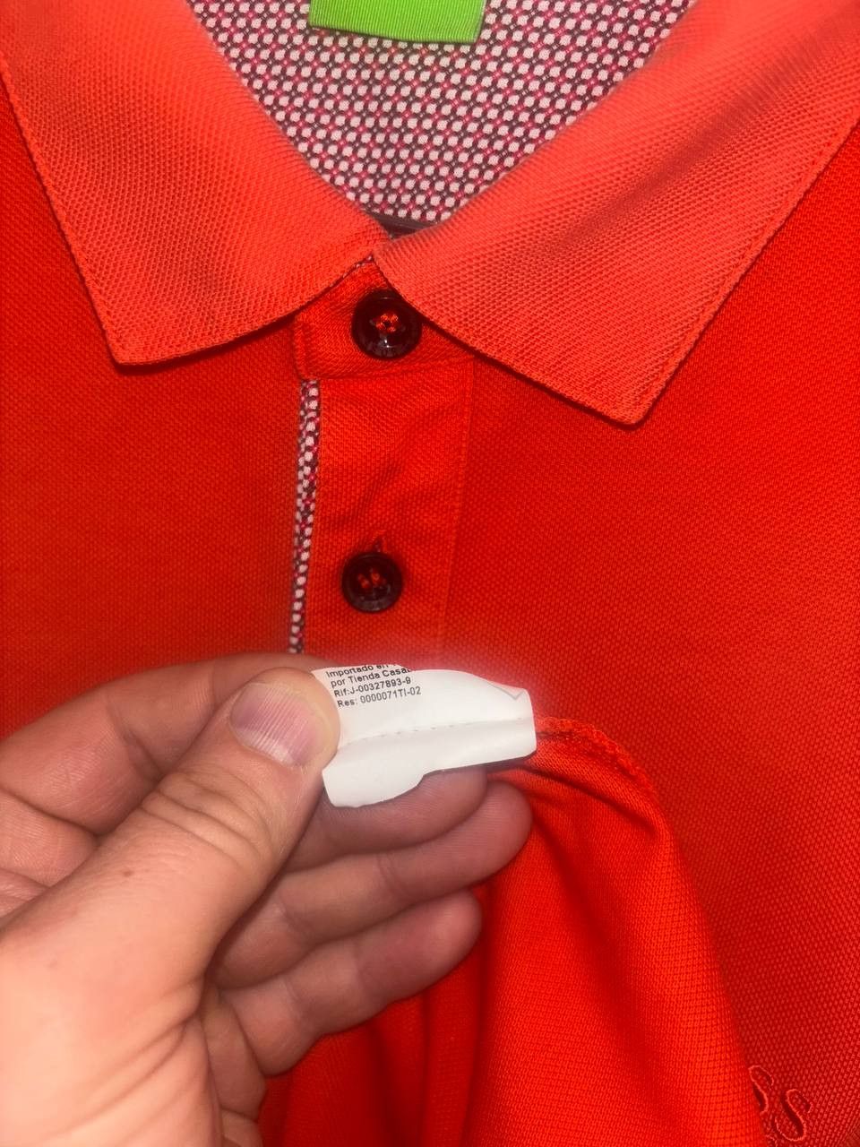 Hugo Boss HUGO BOSS golf polo T-Shirt shirts color ORANGE size M Size US M / EU 48-50 / 2 - 8 Thumbnail