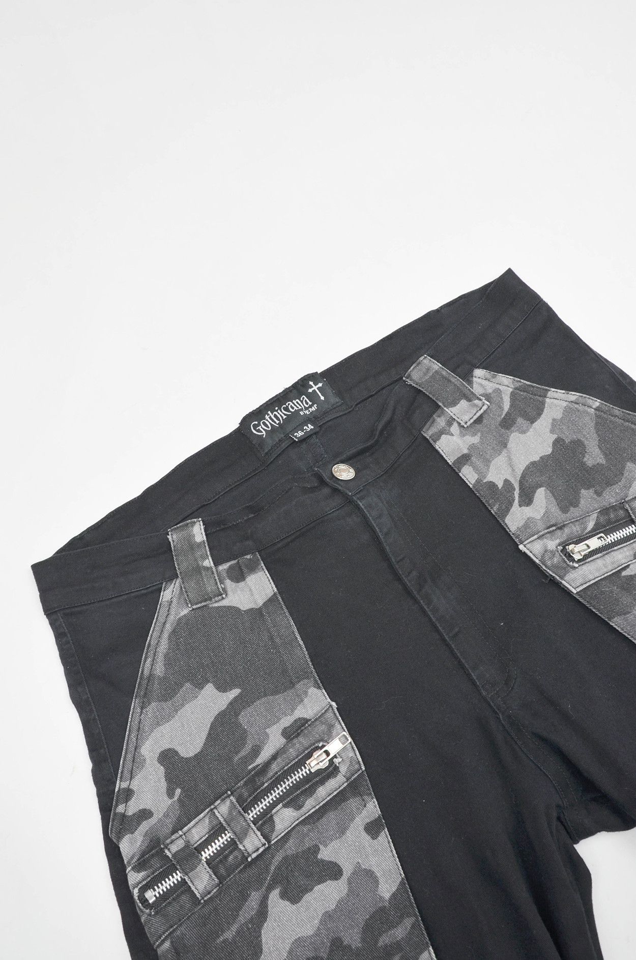 Japanese Brand Gothicana Industrial Utility Cargo Pants – 36/34 Size US 36 / EU 52 - 3 Thumbnail
