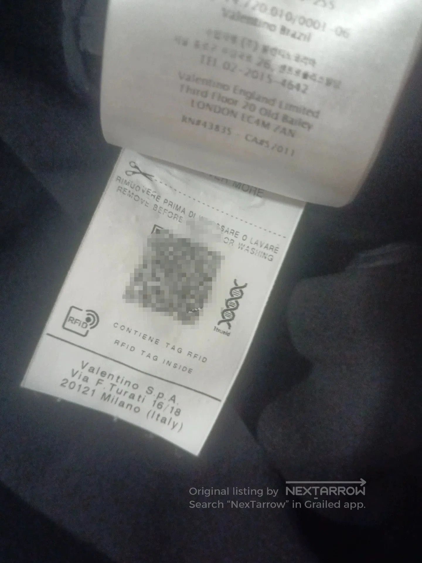 Valentino Valentino Haute Couture Women's Top. Size US L / EU 52-54 / 3 - 7 Thumbnail