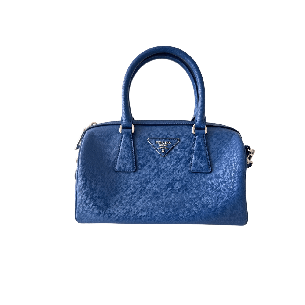 Prada Prada Saffiano Leather Handle Bag Size ONE SIZE - 1 Thumbnail
