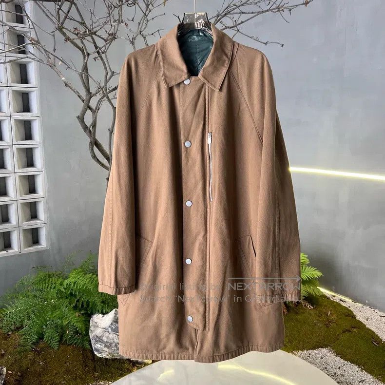 Hermes Hermes Exclusive Brown and Green Color Block Reversible Ja Size US M / EU 48-50 / 2 - 1 Thumbnail