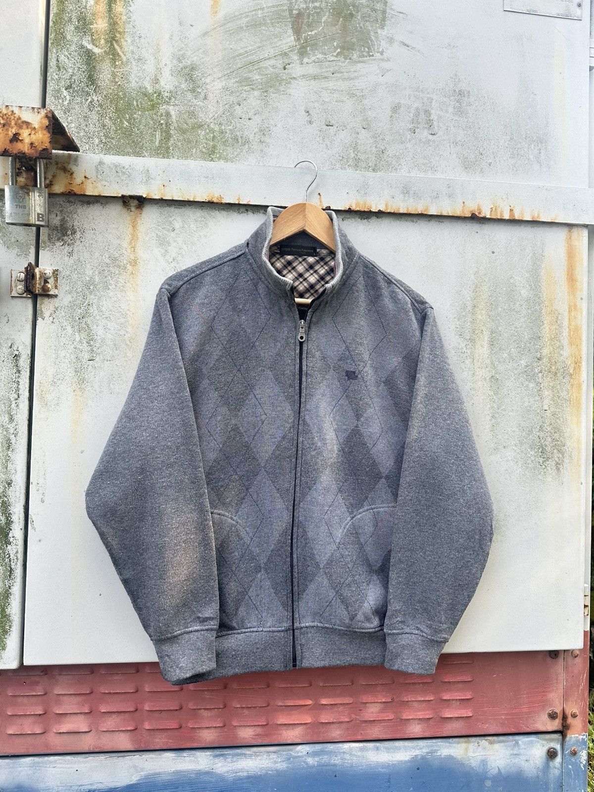 Vintage 👹Patrizio Francesca Italy Sweat Zipper Jacket Size US M / EU 48-50 / 2 - 3 Thumbnail
