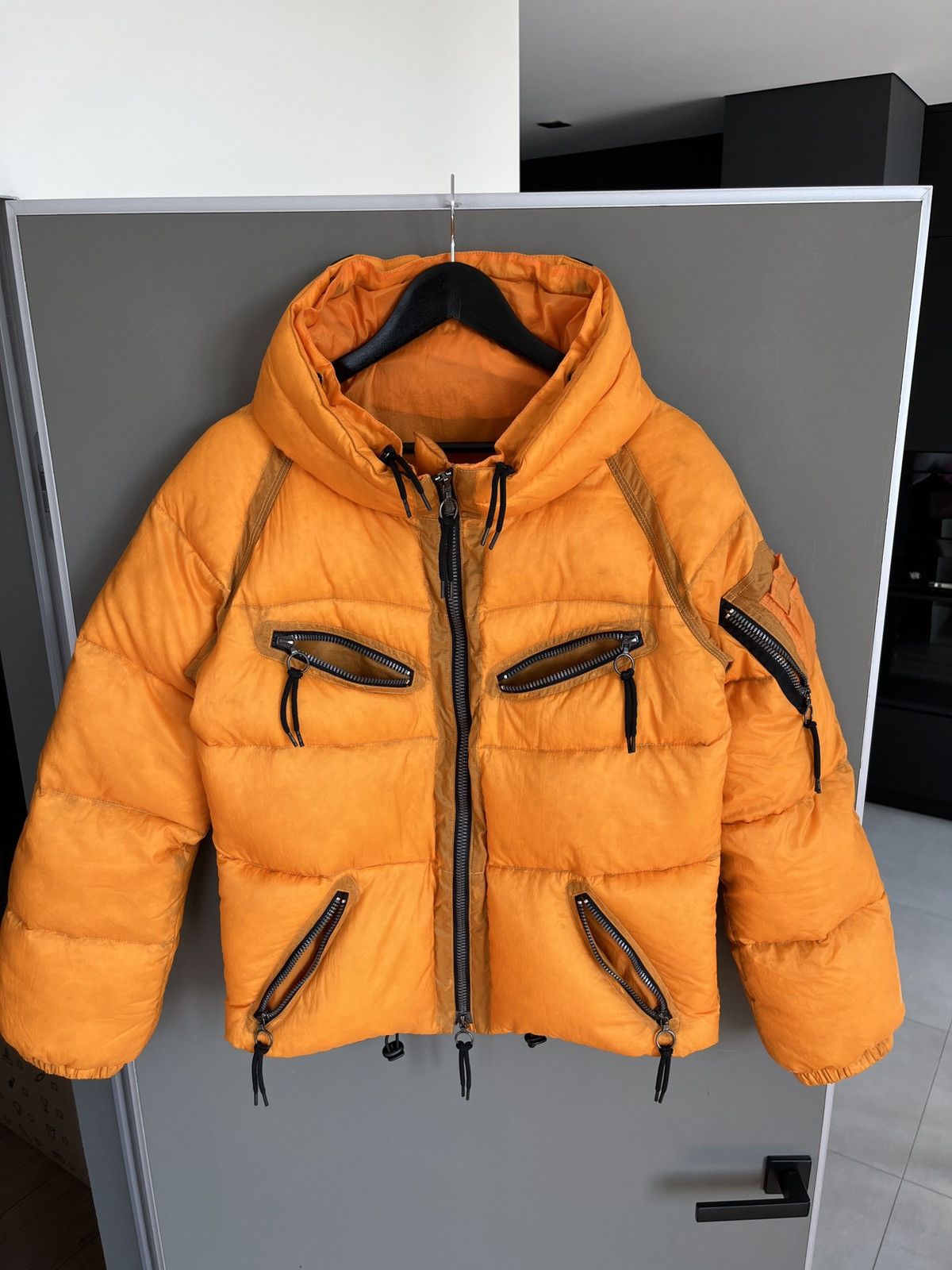JET SET JET SET St.Moritz Orange Down Winter Gorgeous Moncler Puffer Size XS / US 0-2 / IT 36-38 - 4 Thumbnail