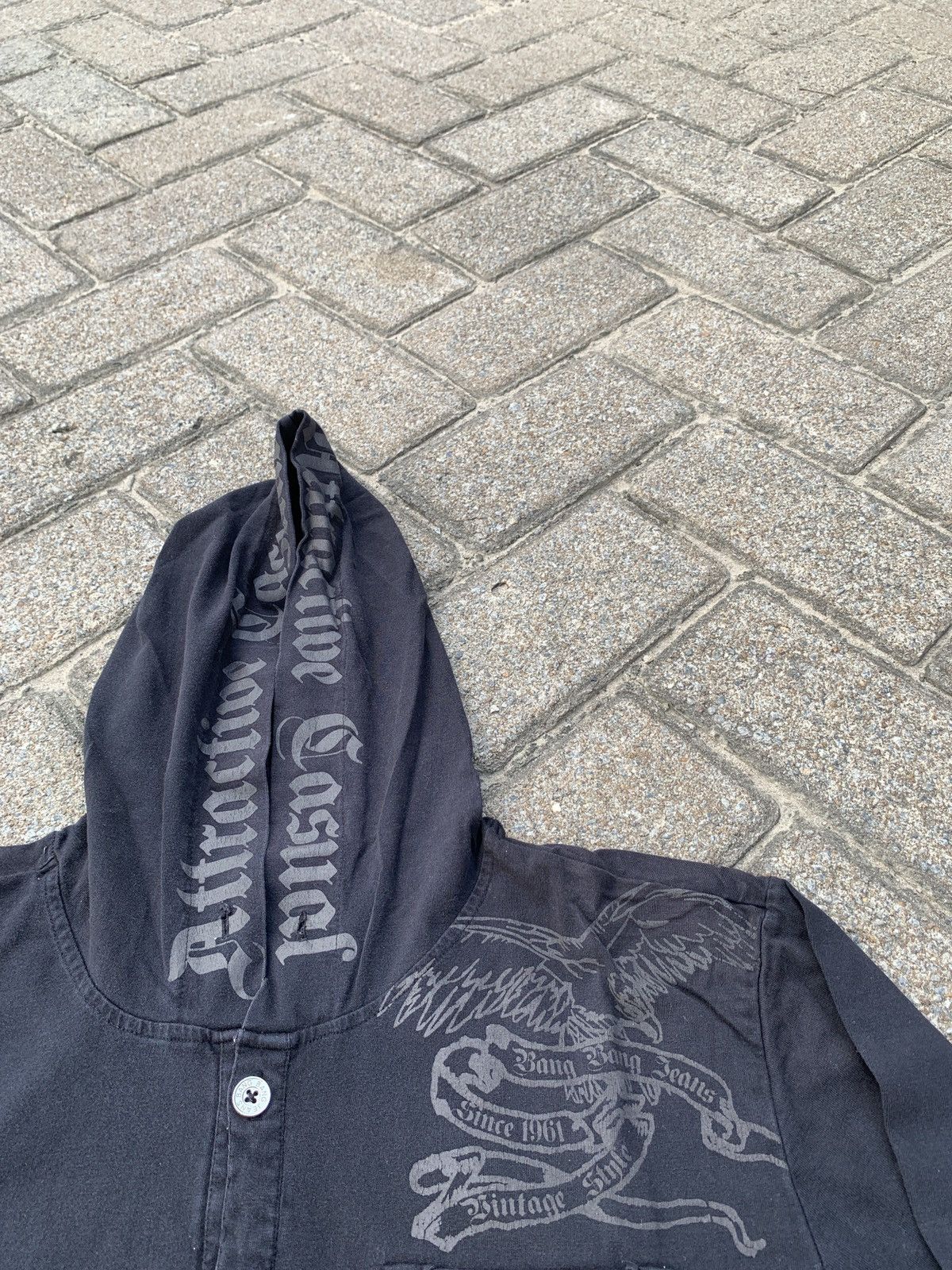 Japanese Brand Y2k Double Layer Bang Bang Ifsix Lgb Stlye Longsleeve Size US L / EU 52-54 / 3 - 7 Thumbnail