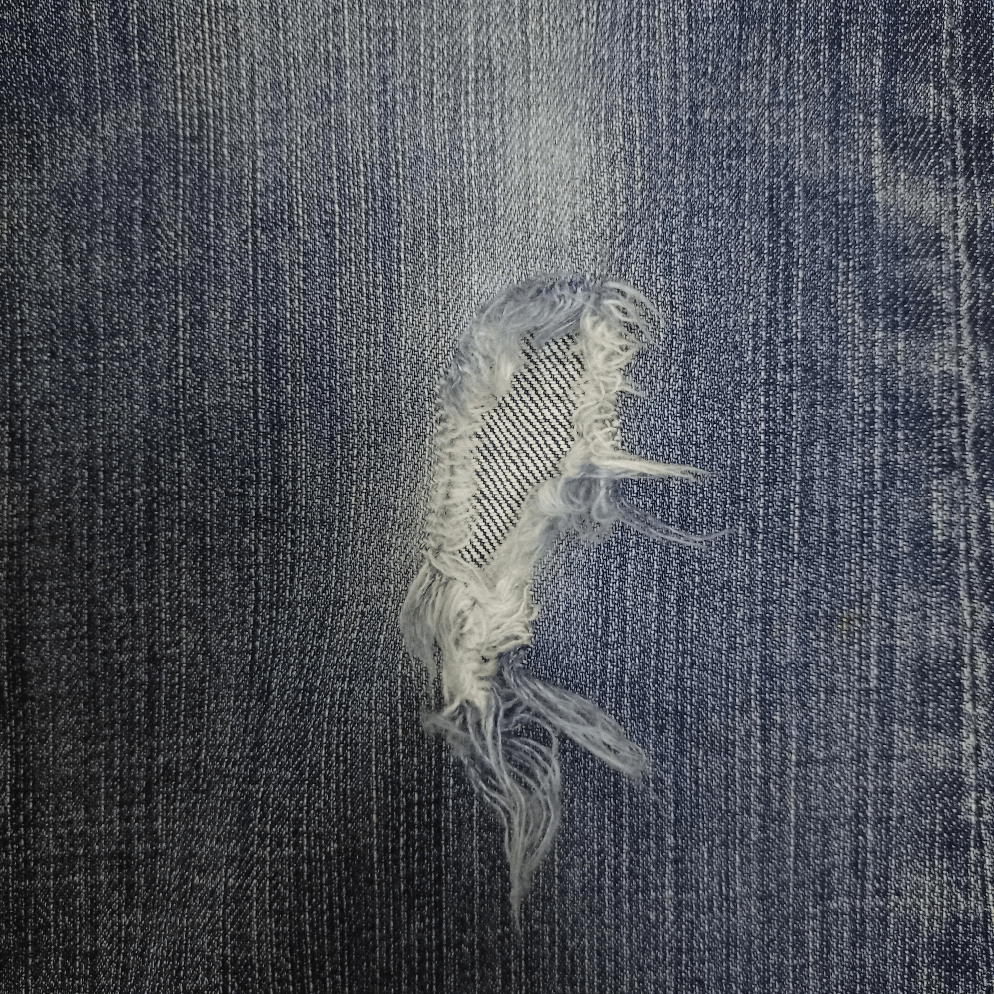Japanese Brand × Uniqlo Vintage Japanese Uniqlo Blue Wash Ripped Flare Jeans 27x30 Size US 27 - 5 Thumbnail