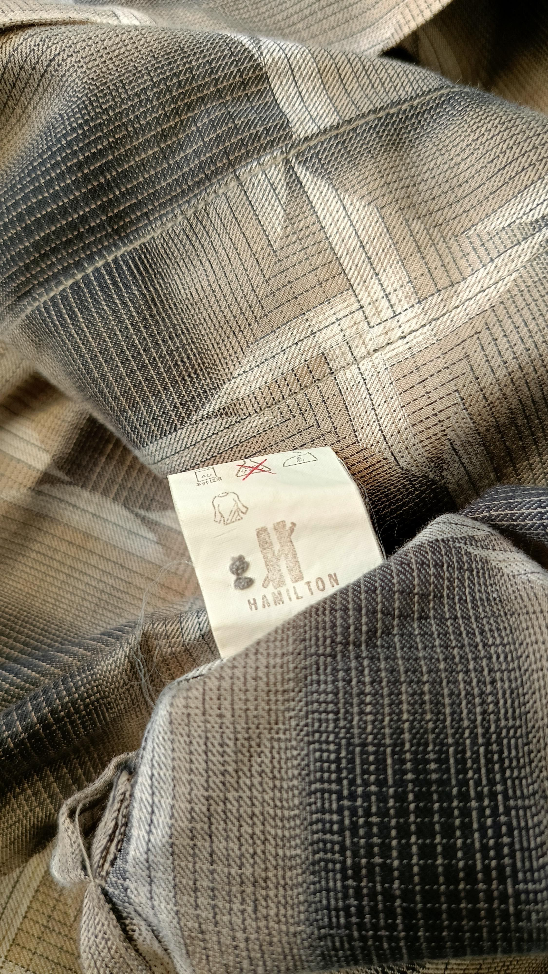 Issey Miyake Issey Miyake IM studio Japan geometric mandarin shirt VTG Size US M / EU 48-50 / 2 - 22 Thumbnail
