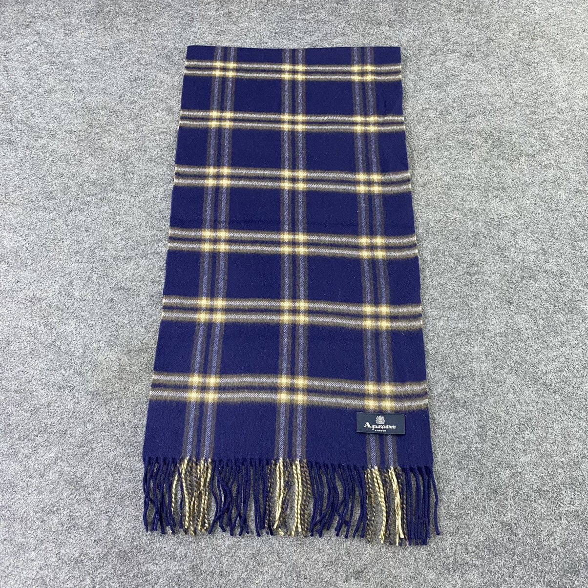 Aquascutum Aquasqutum Scarf / Muffler / Neckwear - T1319 Size ONE SIZE - 3 Thumbnail