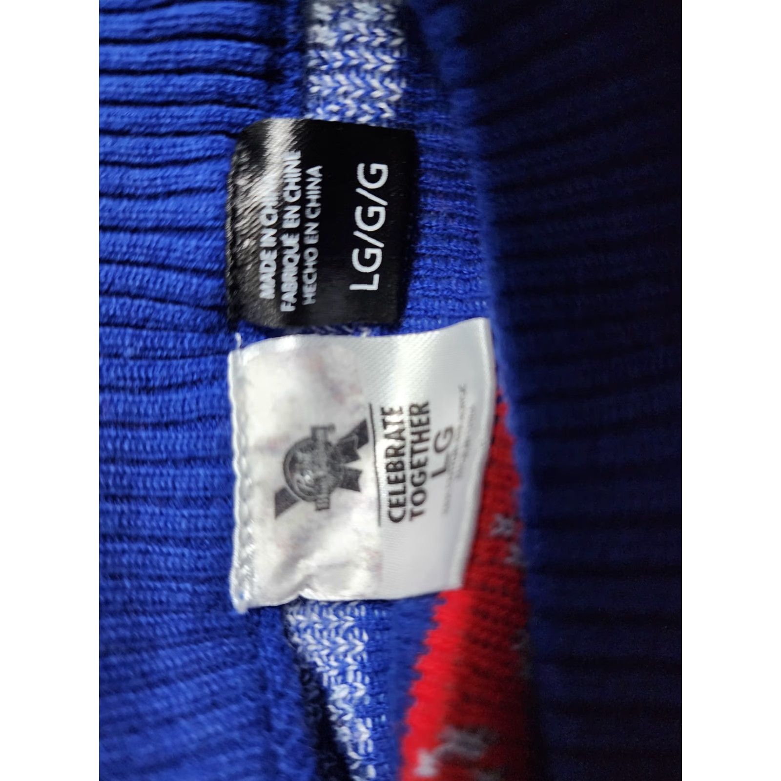 Vintage Womens Pabst Blue Ribbon Sweater Shirt All Over Print Pullover Christmas Ugly Knit Blue PBR Be er Size S / US 4 / IT 40 - 4 Thumbnail