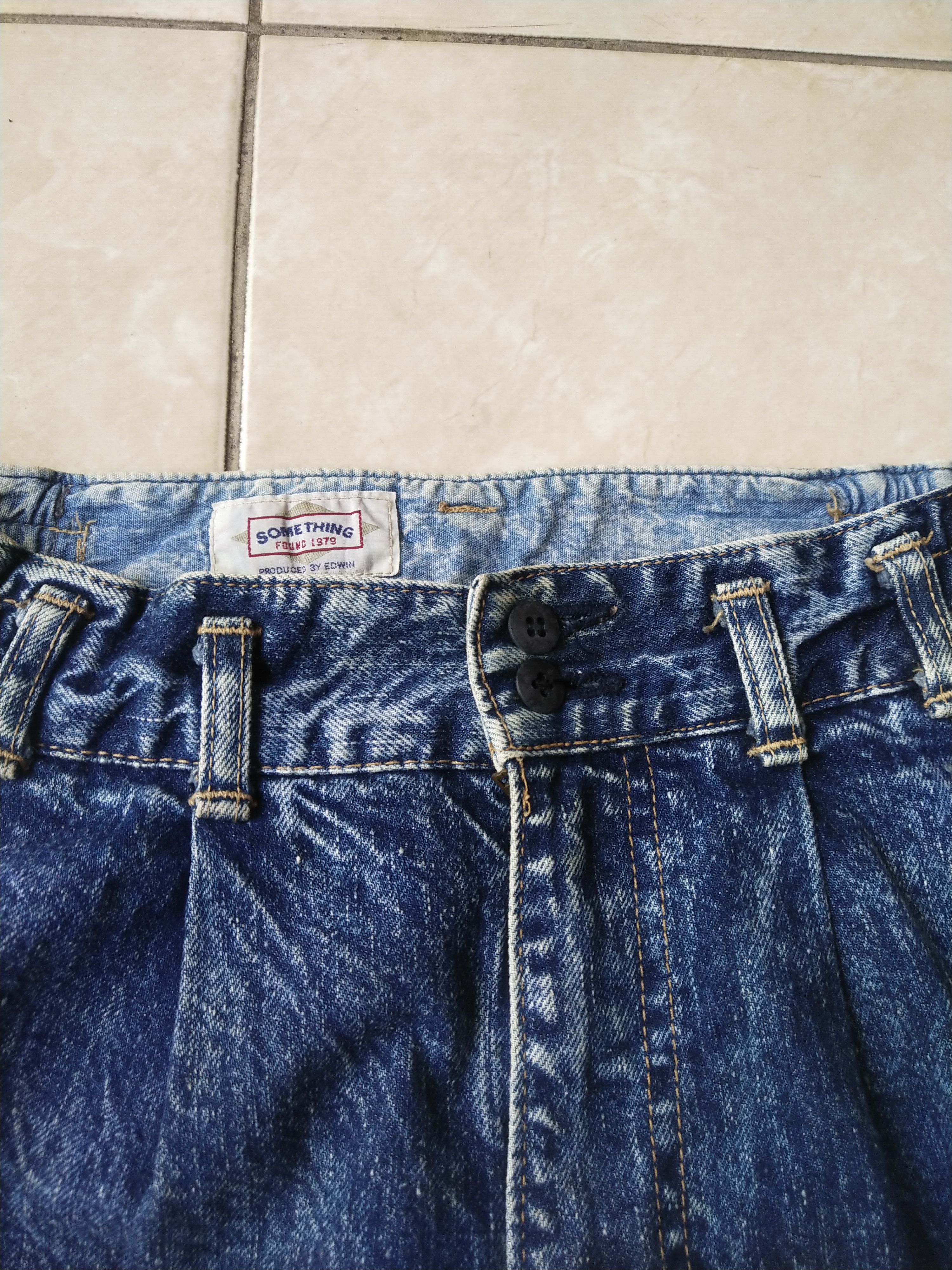 Edwin Vintage 80s Edwin Something Acid Wash Balloon Denim Jeans Size 28" / US 6 / IT 42 - 7 Thumbnail