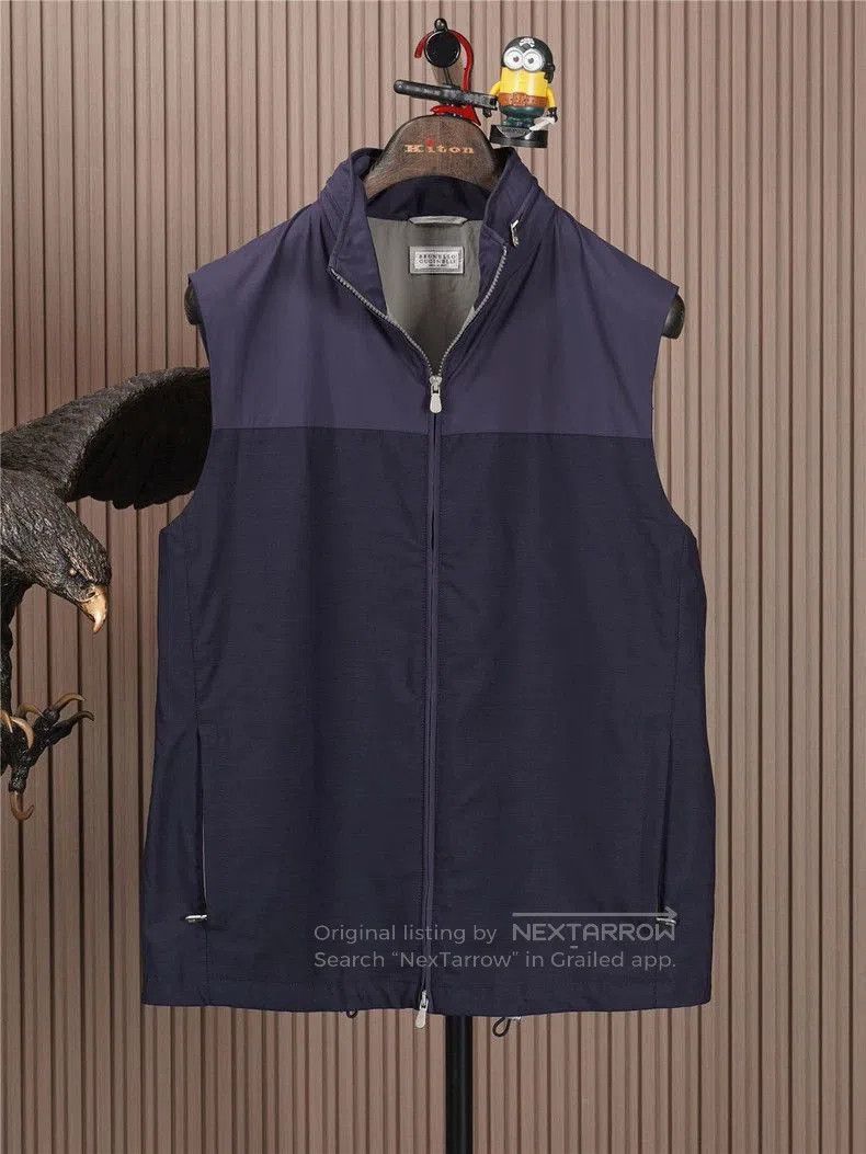 Brunello Cucinelli Brunello Cucinelli Men's Hooded Vest. Size US S / EU 44-46 / 1 - 1 Thumbnail