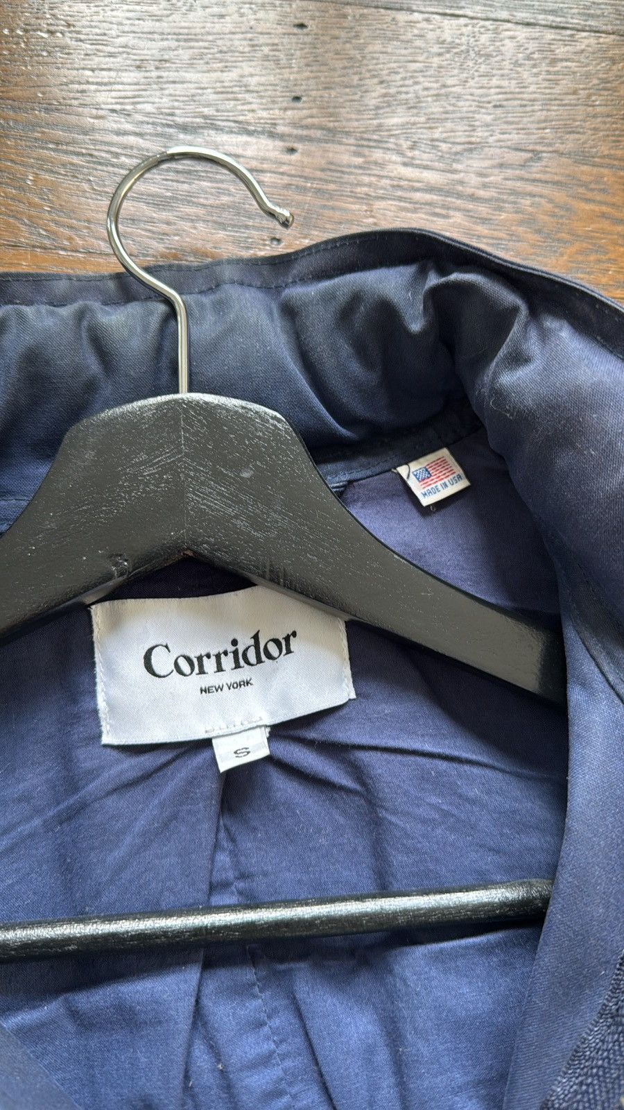 Corridor NYC Navy Waxed Cotton M65 Size US S / EU 44-46 / 1 - 4 Thumbnail