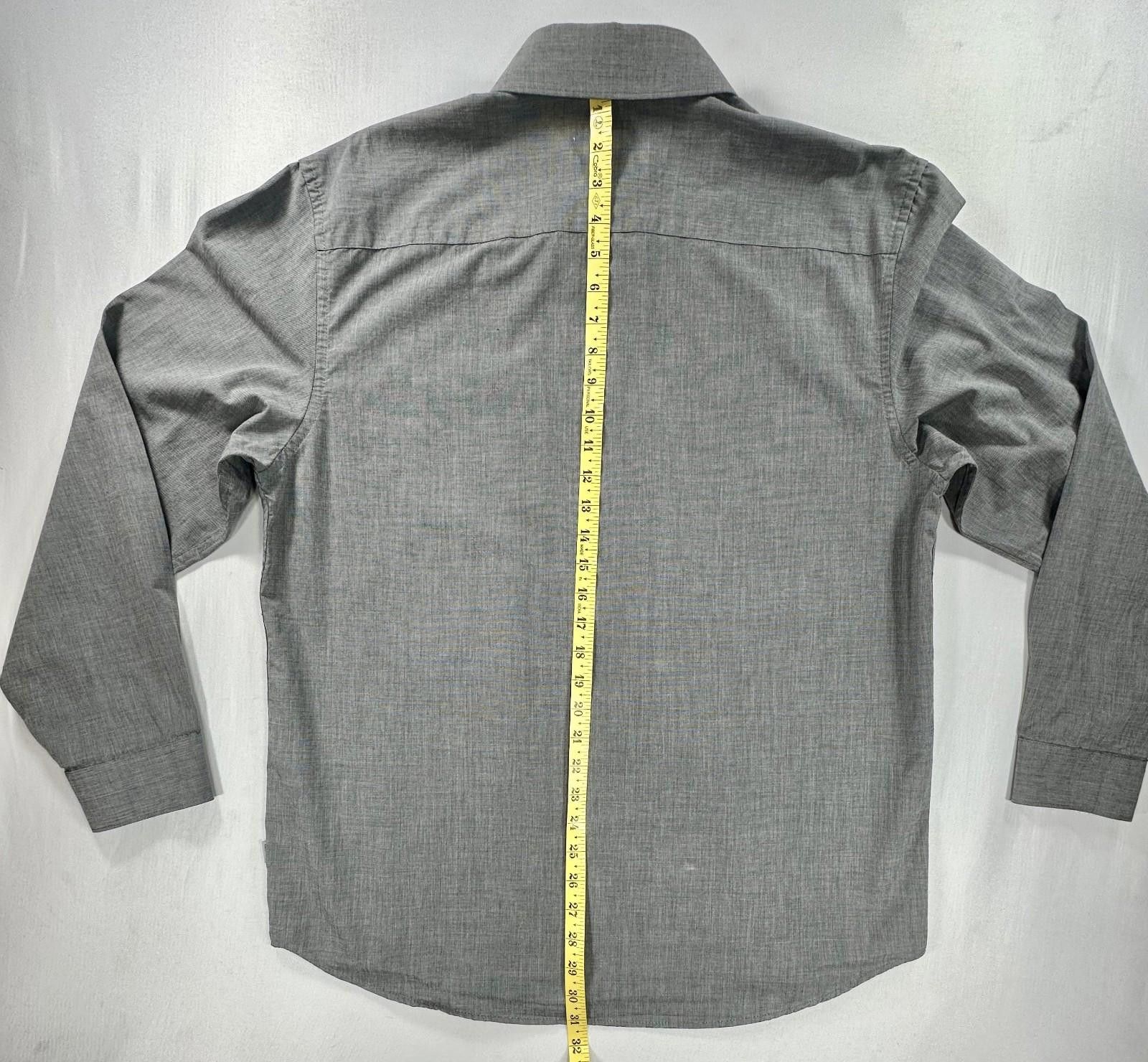Other Calvin Klein 100% Cotton Oxford Button Up Shirt Gray Men's L Size US L / EU 52-54 / 3 - 4 Thumbnail