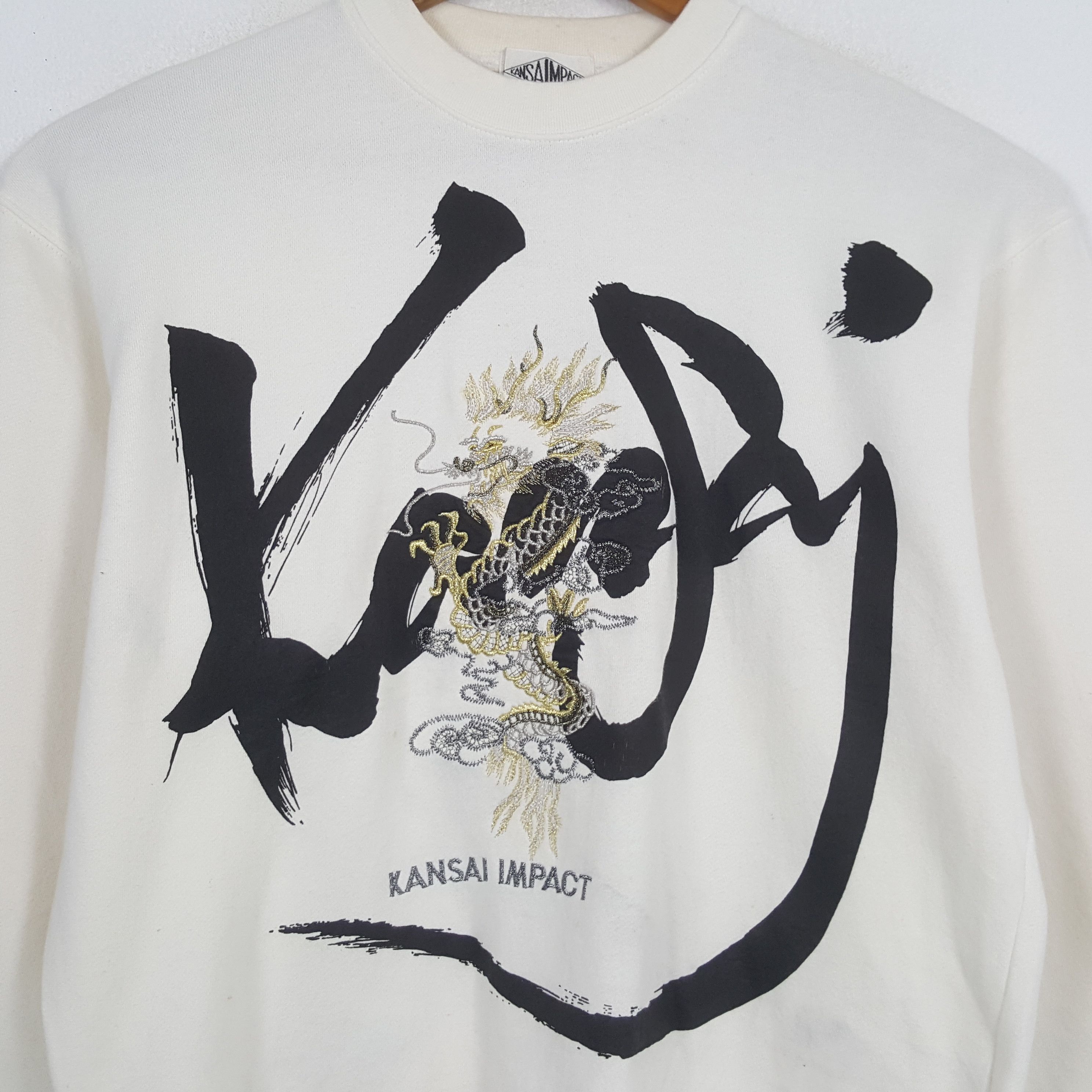 Kansai Yamamoto × Vintage Vintage KANSAI MPACT Japan Fashion Brand C290N18 Size US M / EU 48-50 / 2 - 2 Thumbnail