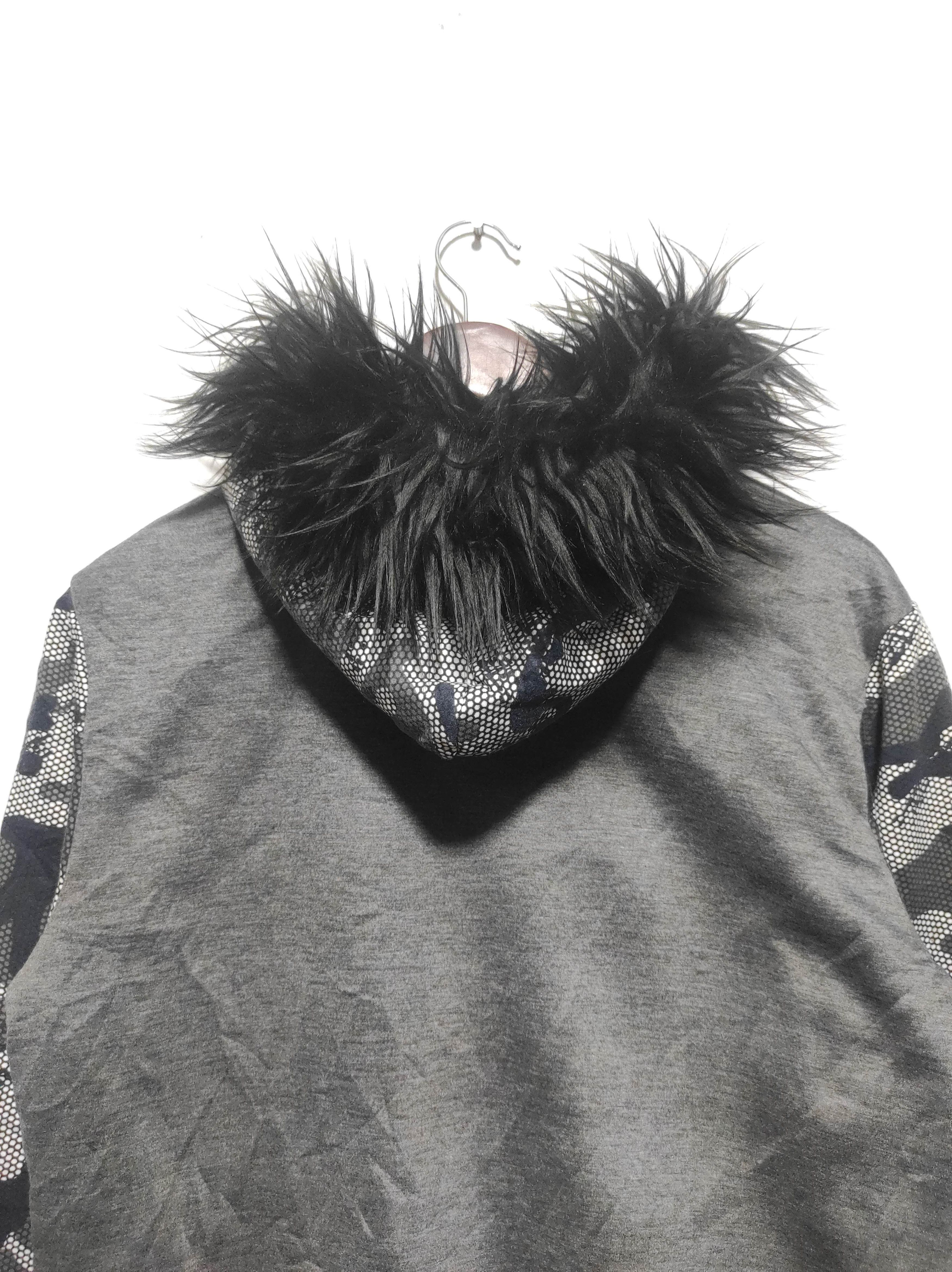 Hysteric Glamour A-Hoop Sherpa Zip Fur Hoodie IfSixWasNine LGB style Size US S / EU 44-46 / 1 - 14 Thumbnail